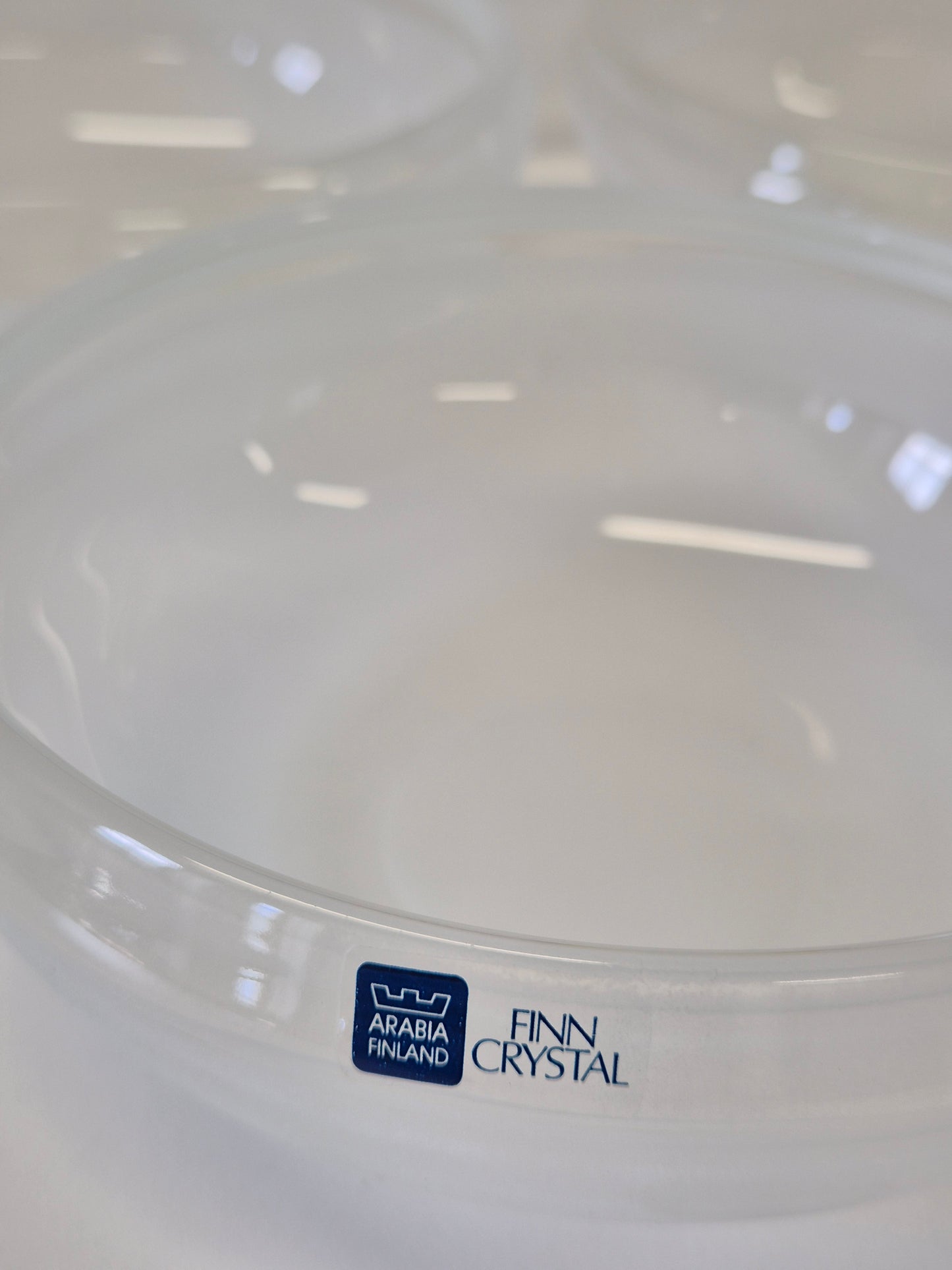 Vintage Nuutajärvi Lumikuru Dessert Bowl - 1986