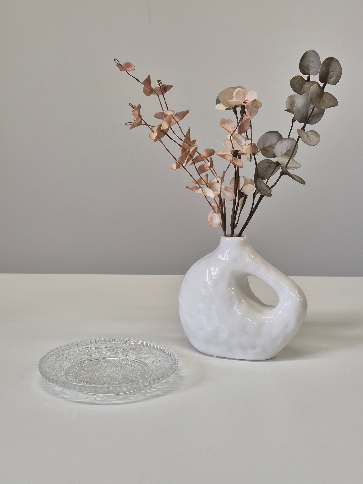 Vintage Dessert Plate – Elegant Retro Tableware (Set of Six)