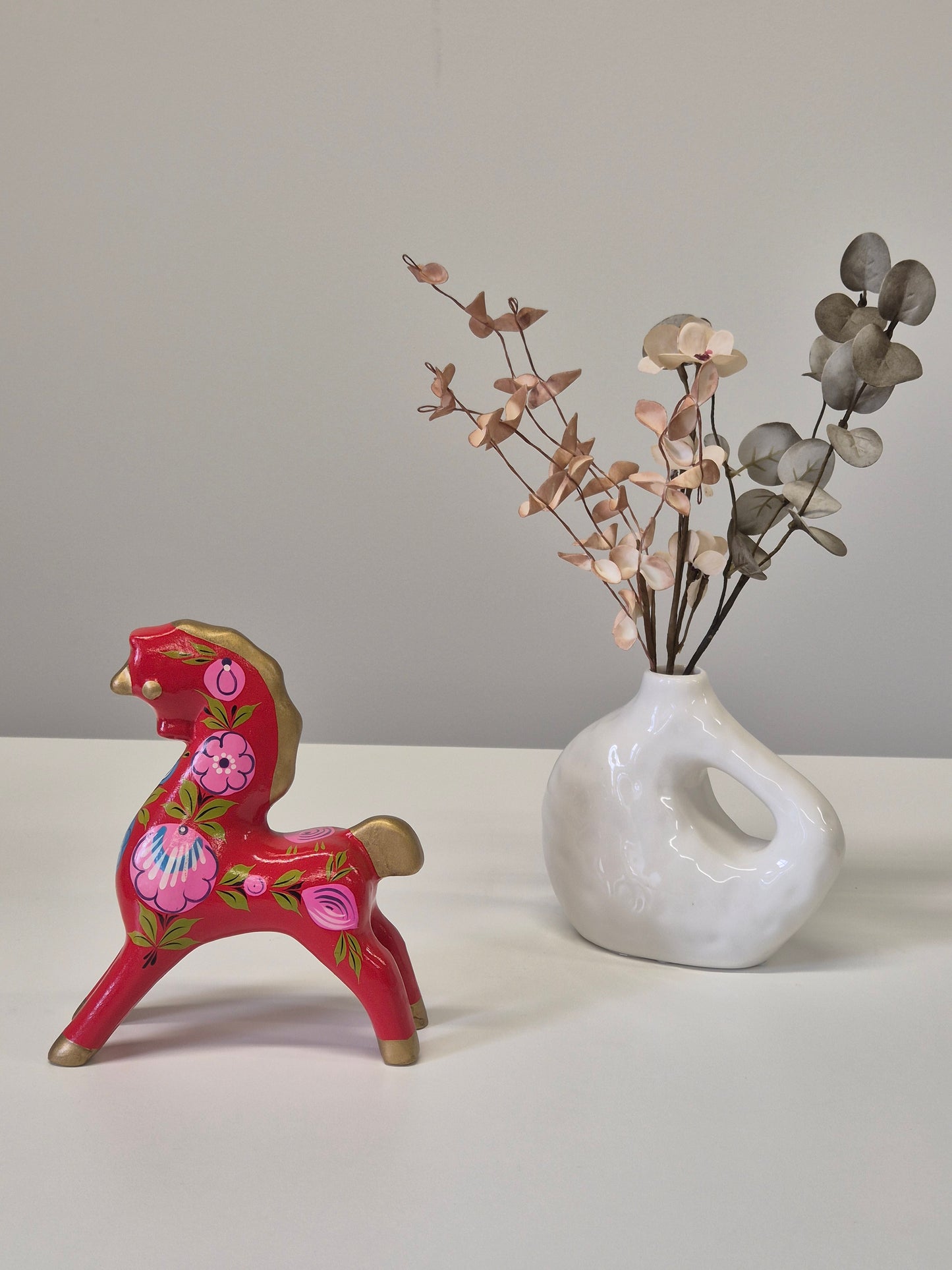 Vintage Khokhloma Horse