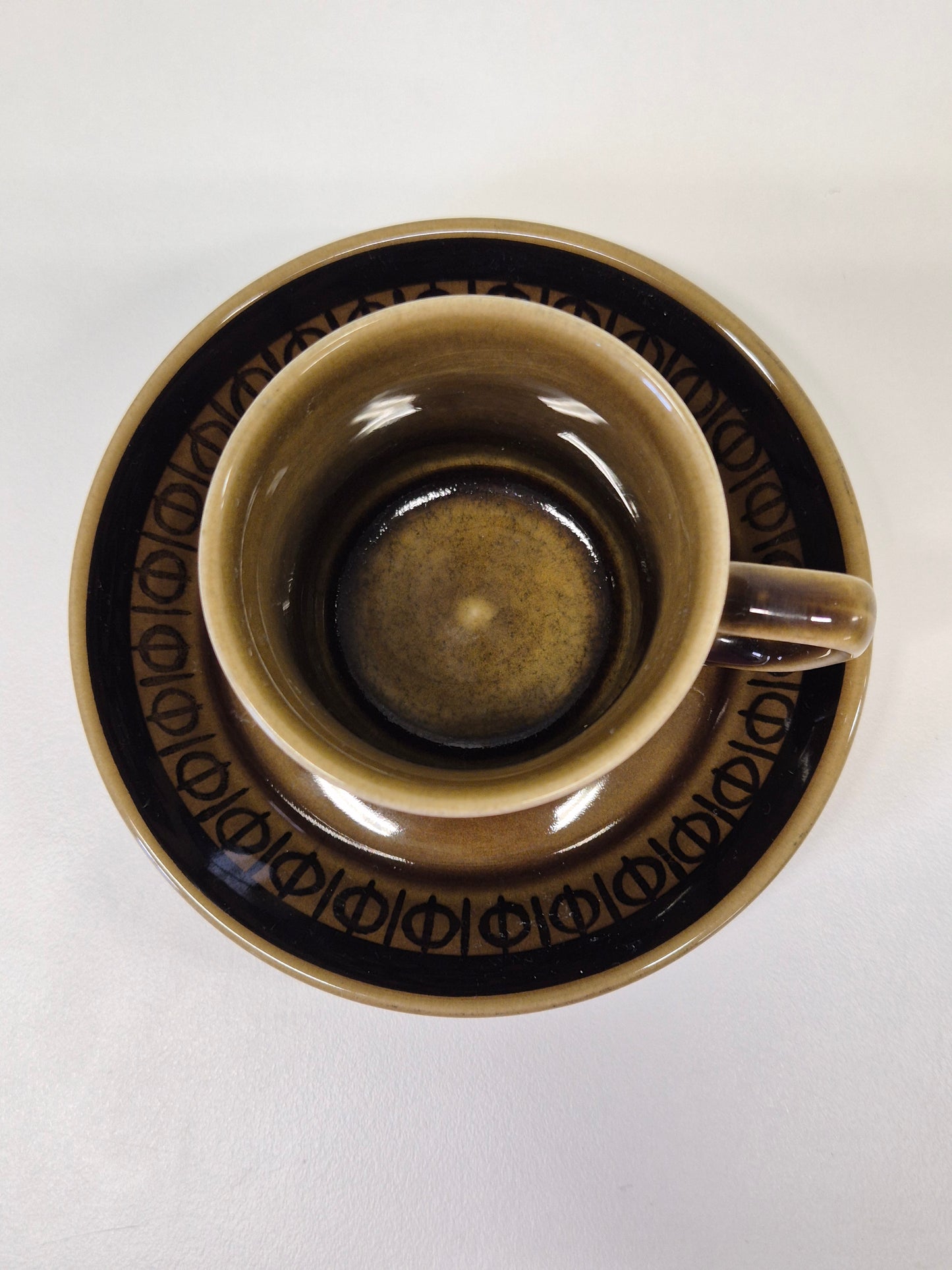 Set of 5 Vintage Stavangerflint Cup and Saucer