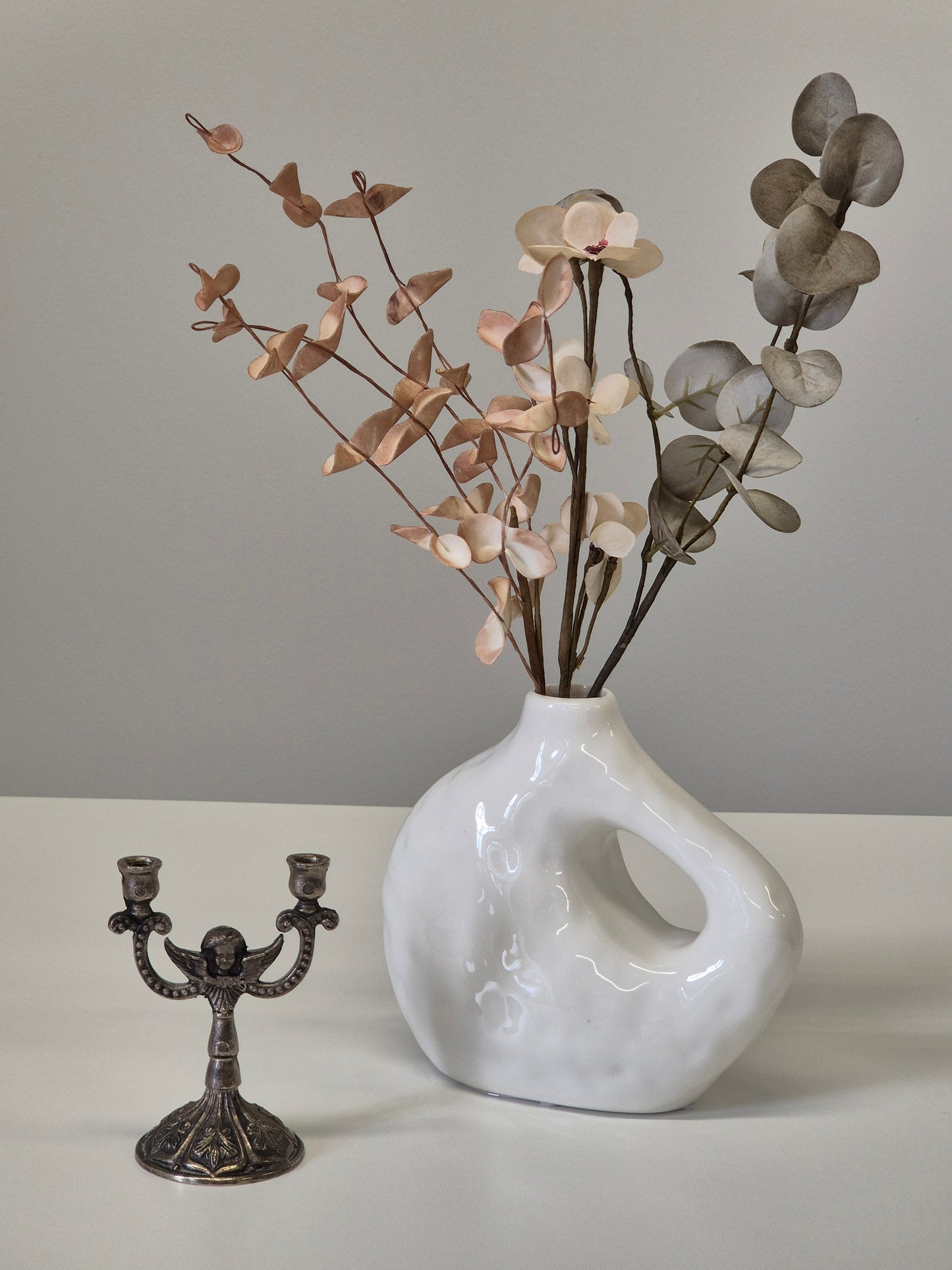 Vintage Angel Candlestick