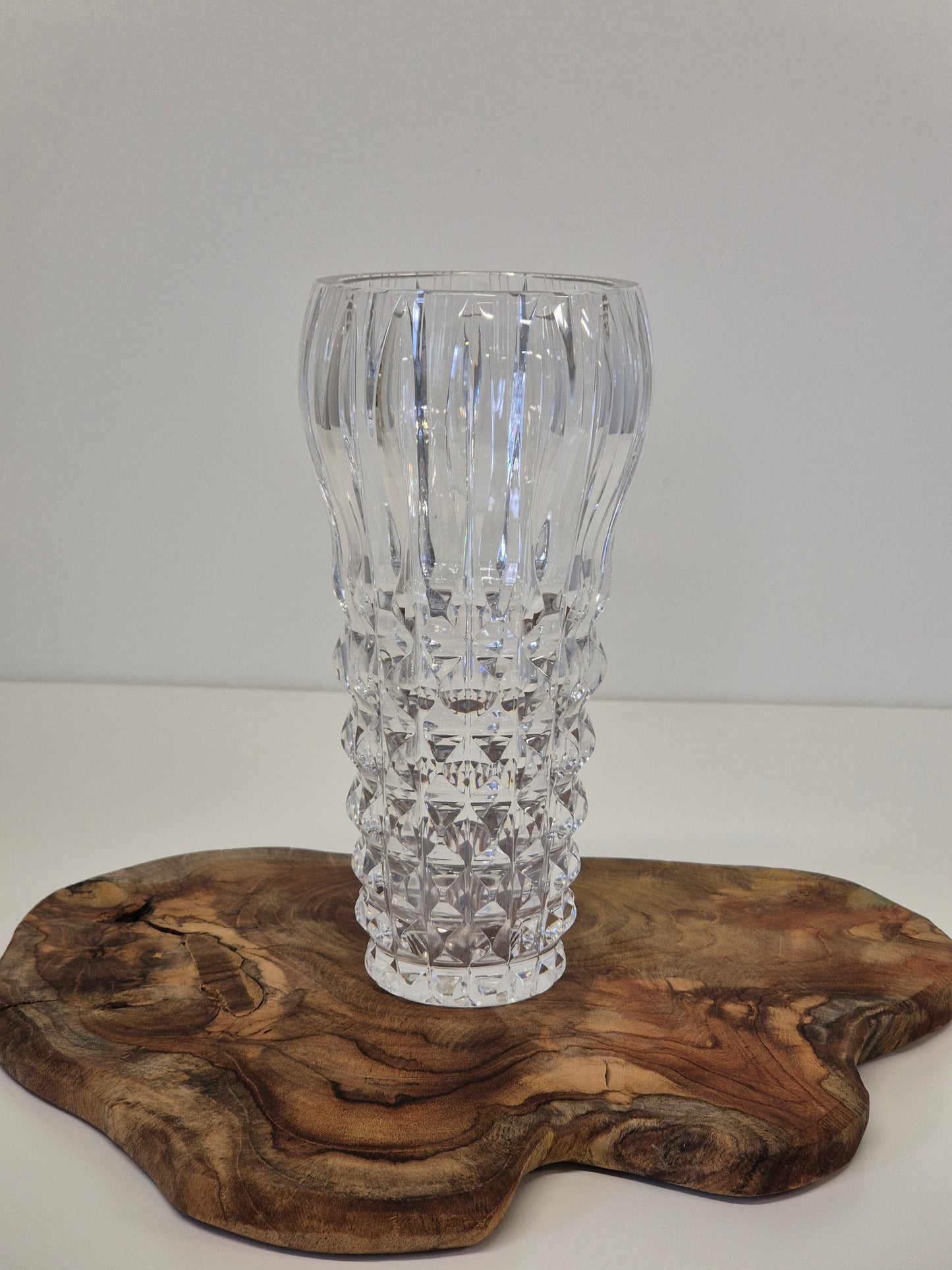 Riihimäen Lasi Polar Vase – Vintage Finnish Mid-Century Glass