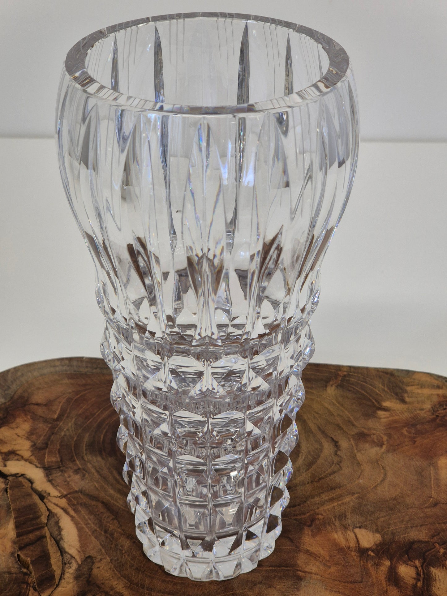 Riihimäen Lasi Polar Vaas – Vintage Fins glas uit het midden van de eeuw