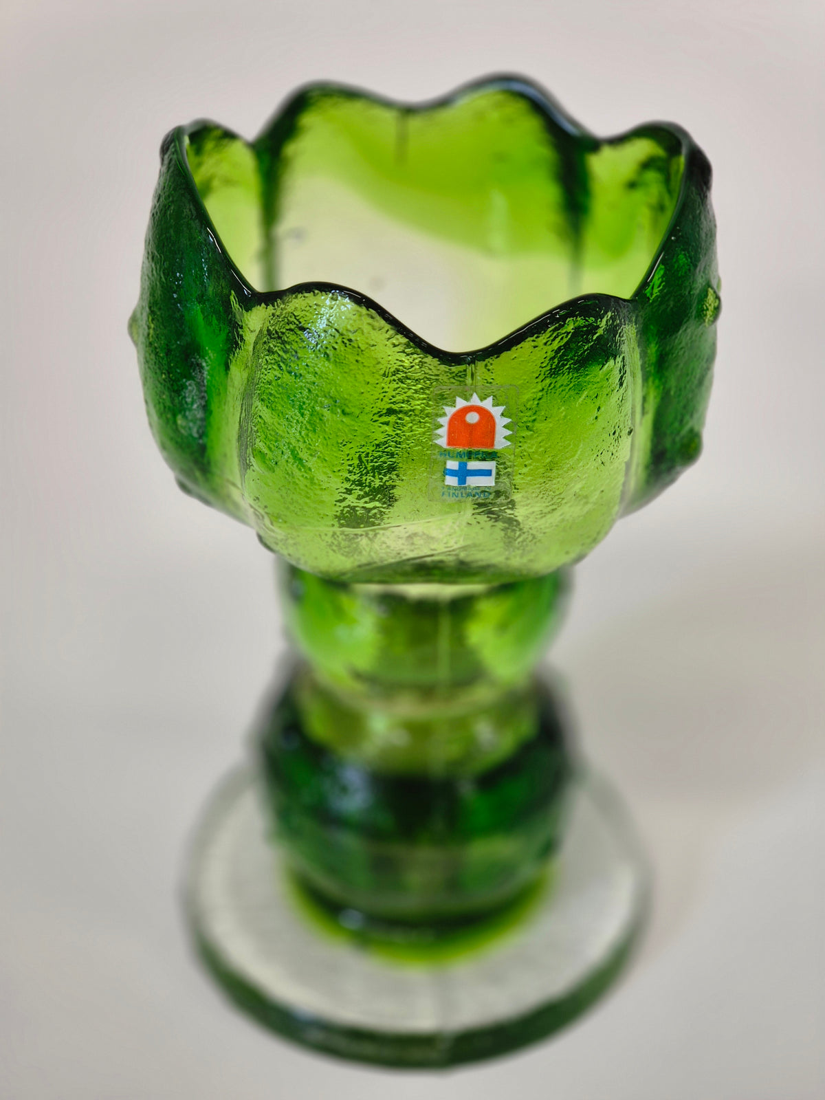 Vintage Humppila Vase Signed Pertti Santalahti