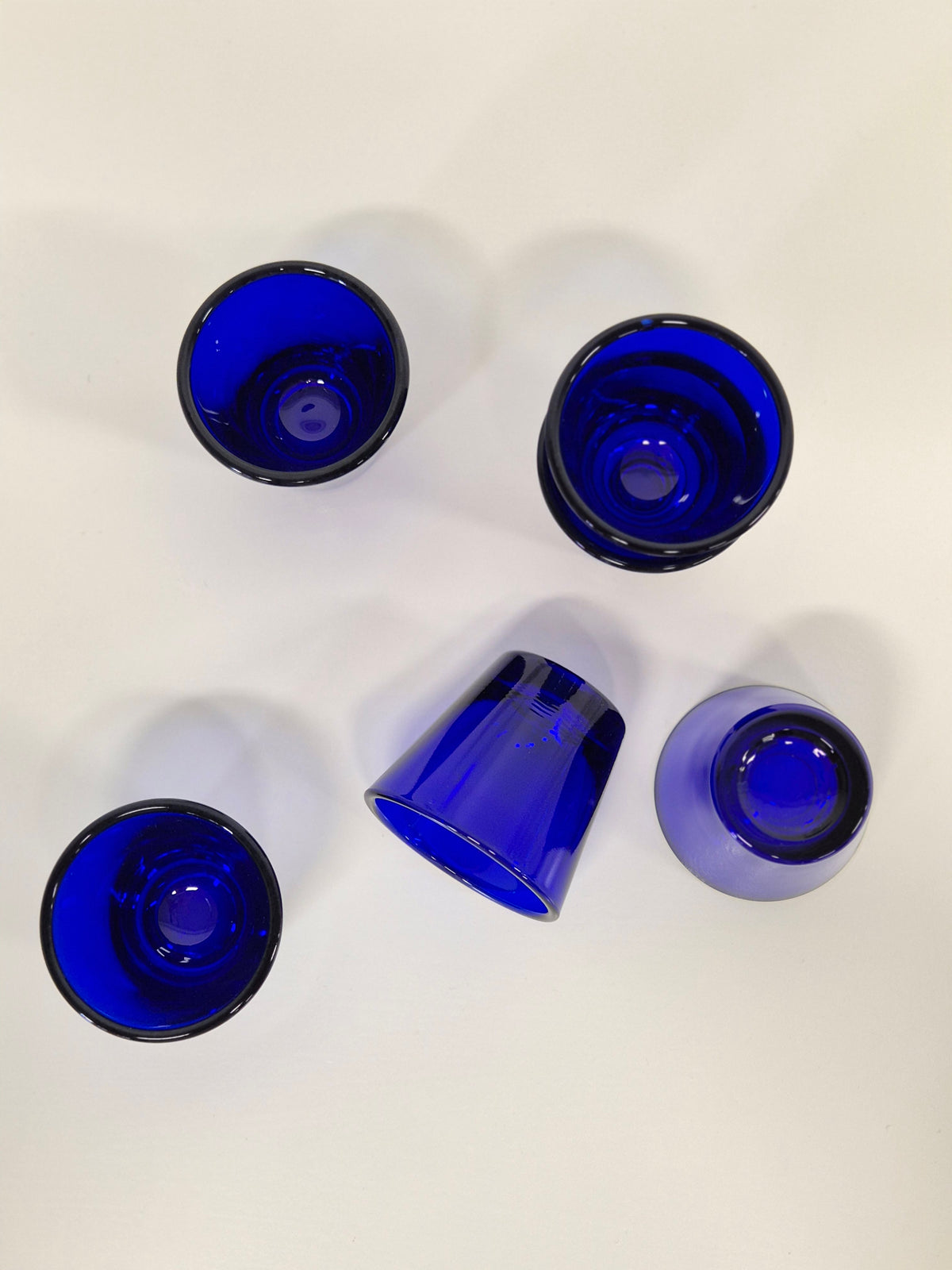 Iittala Kartio Schnapsglas – Kobaltblauw – Vintage Kaj Franck Design