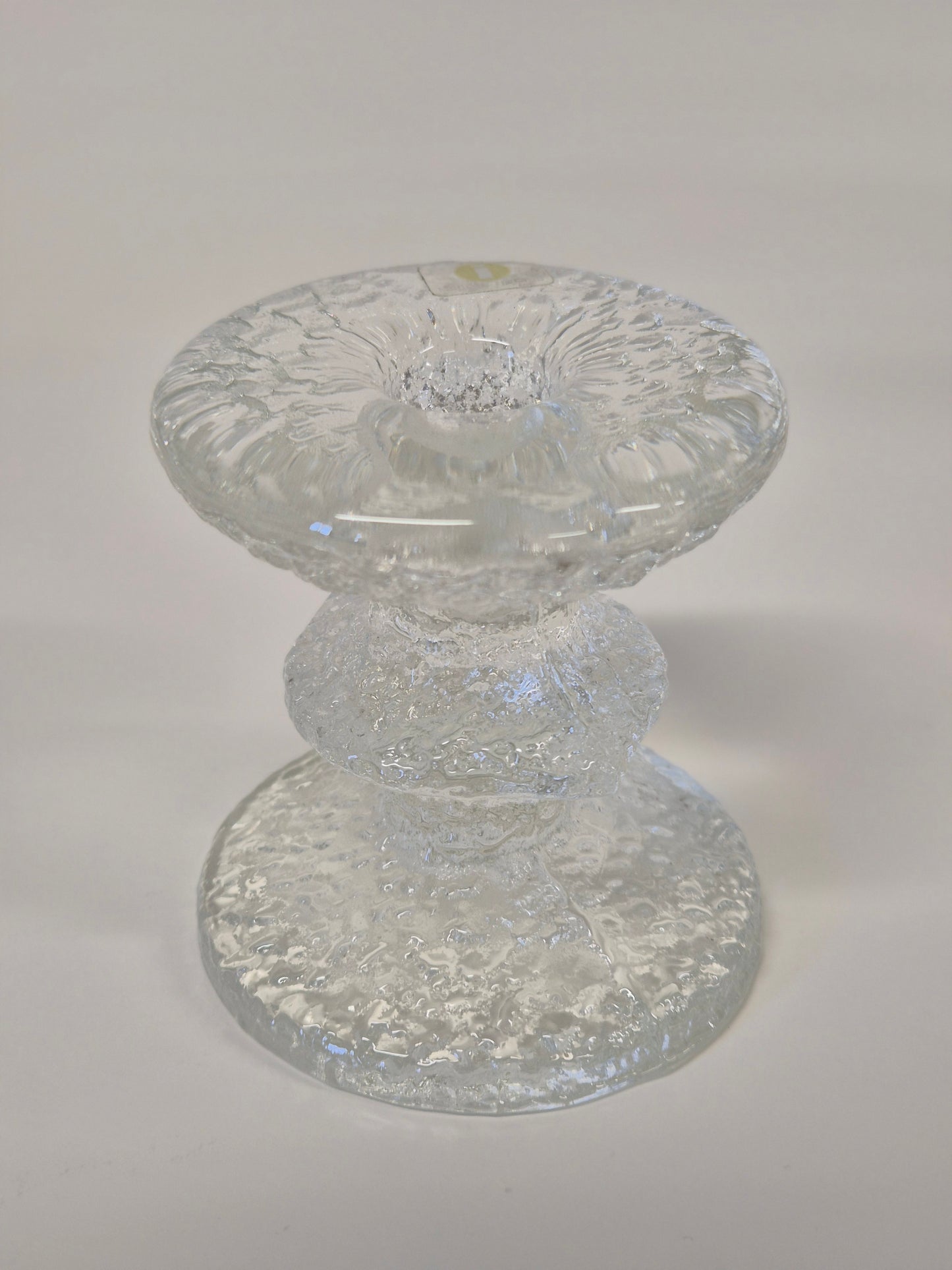 Vintage Iittala Festivo glazen kandelaar – Timo Sarpaneva Design 1967