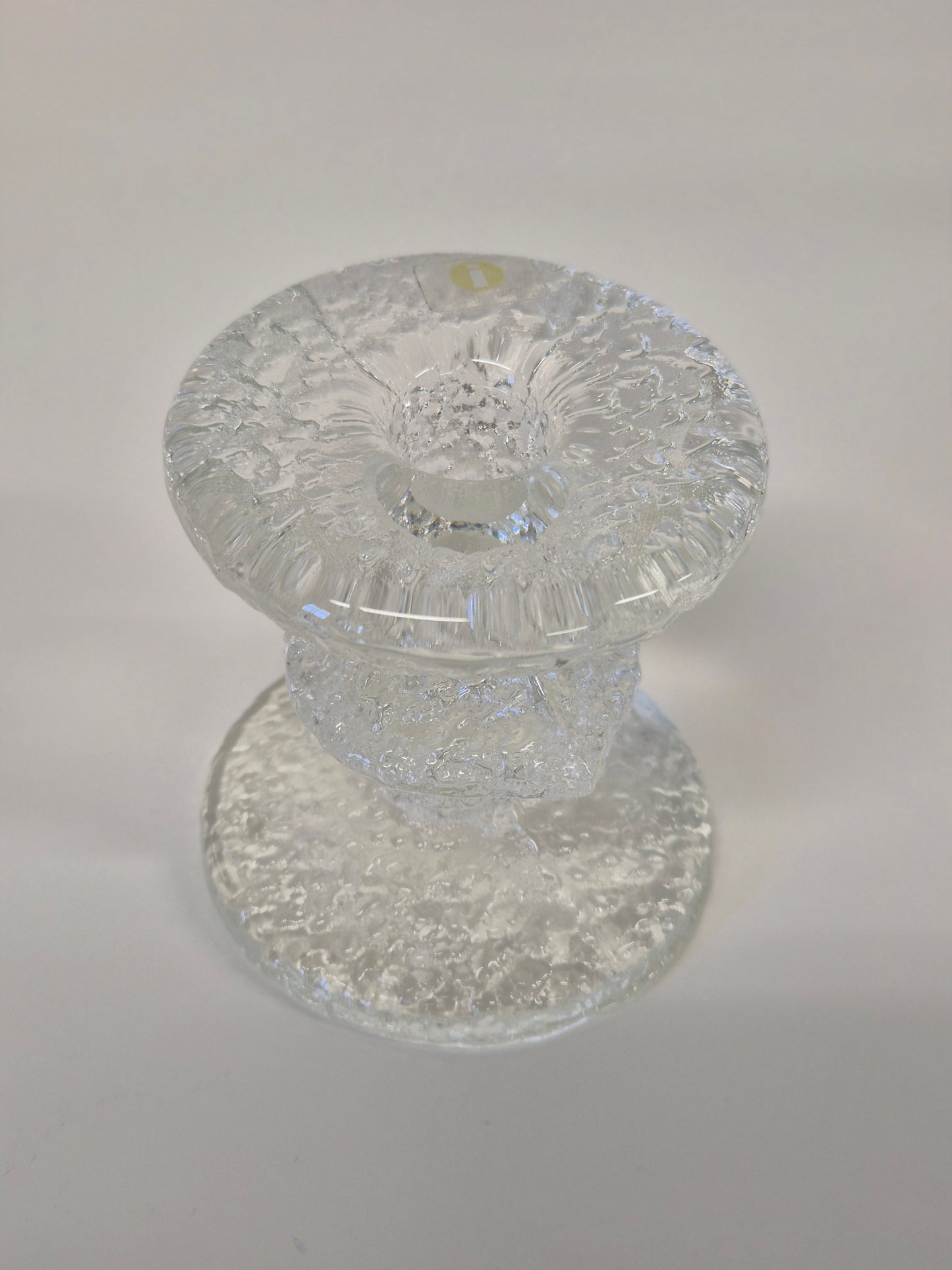 Vintage Iittala Festivo glazen kandelaar – Timo Sarpaneva Design 1967