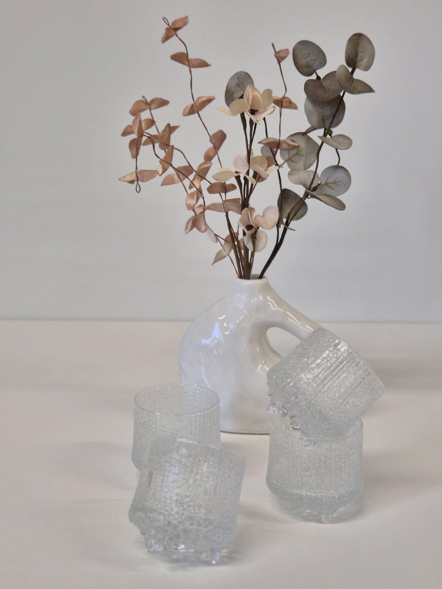 Vintage Finnish Iittala Ultima Thule drinking glass (Set of Two)