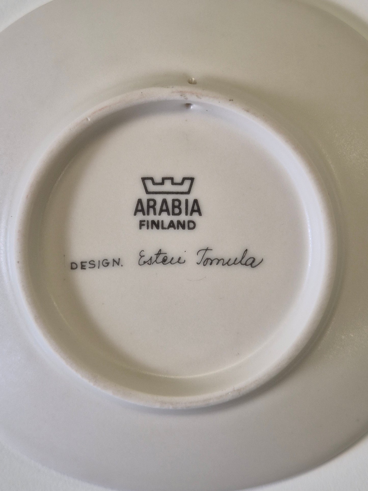 Arabia “Botanica” Wall Plate – Esteri Tomula (1988–1989)