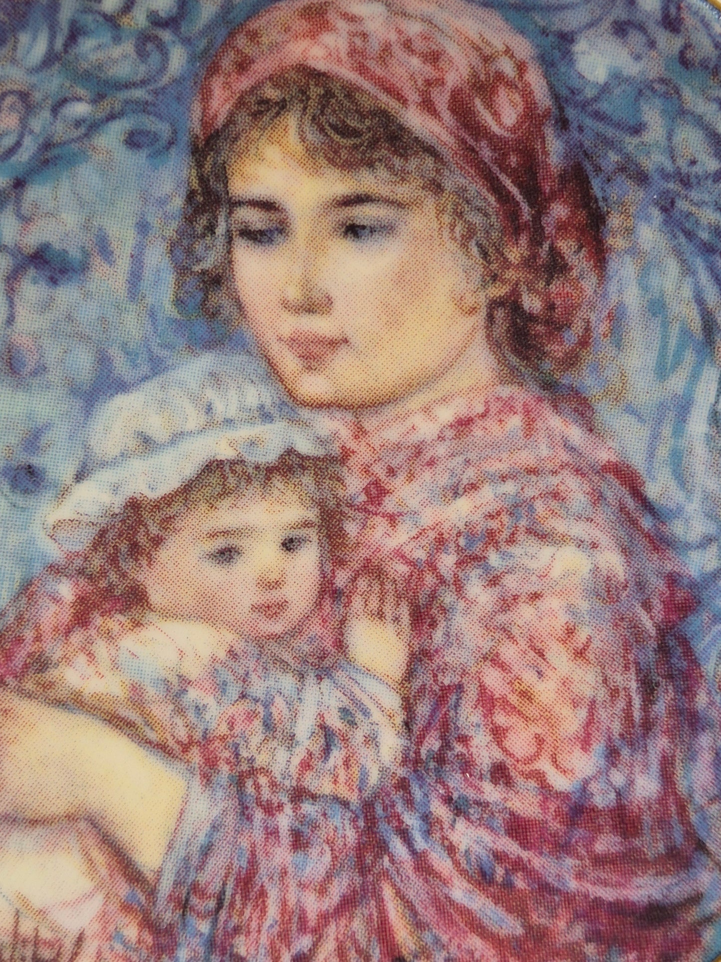 Arabia “Äidin rakkaus” Wandbord – Edna Hibel (1980)