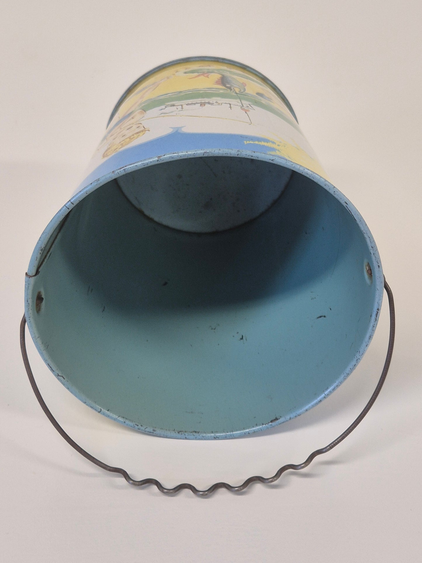Vintage Sand Pail – Retro Beach Toy