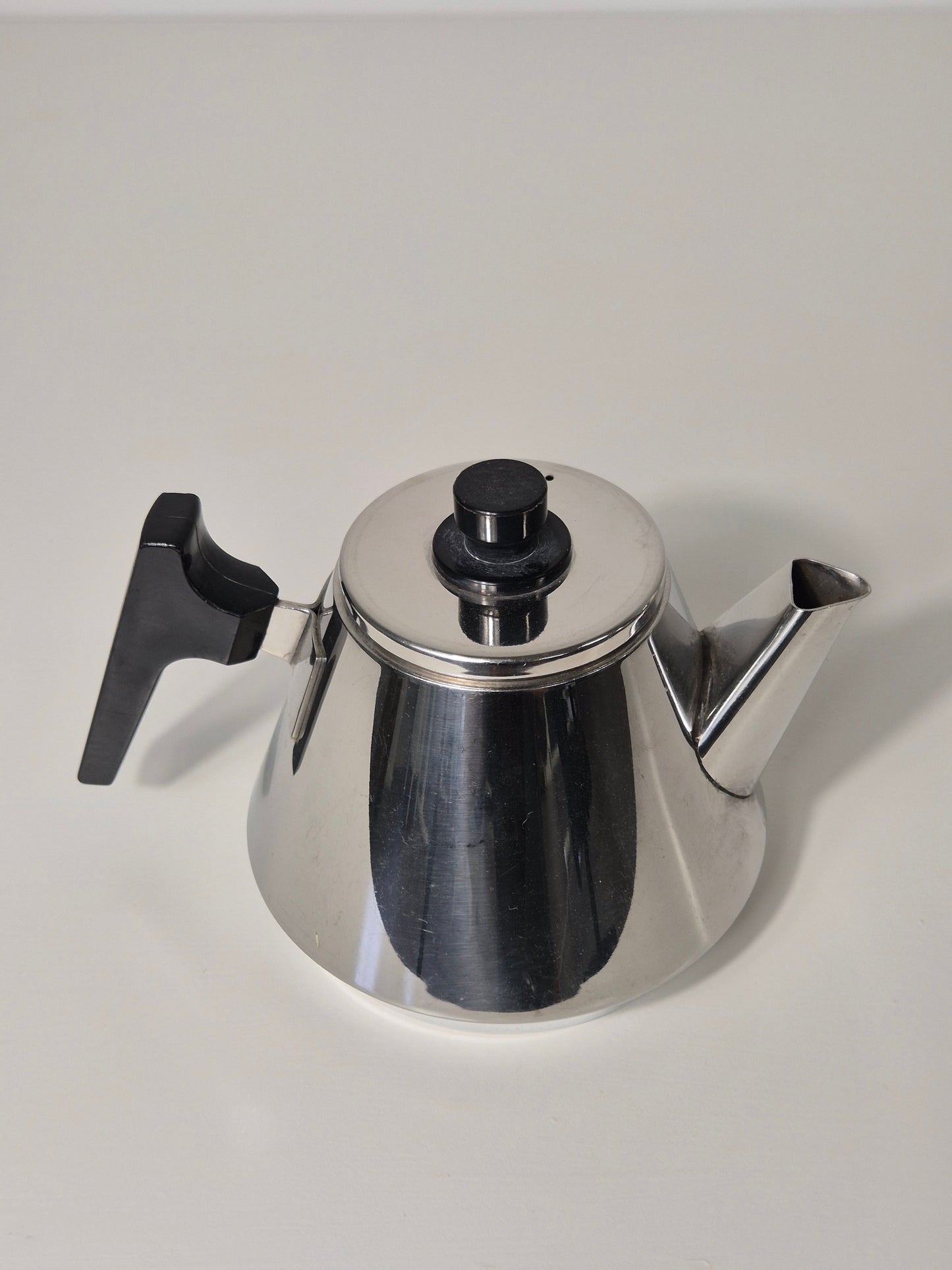 Vintage Hackman Sorsakoski Stainless Steel Coffee Pot – 1 Liter