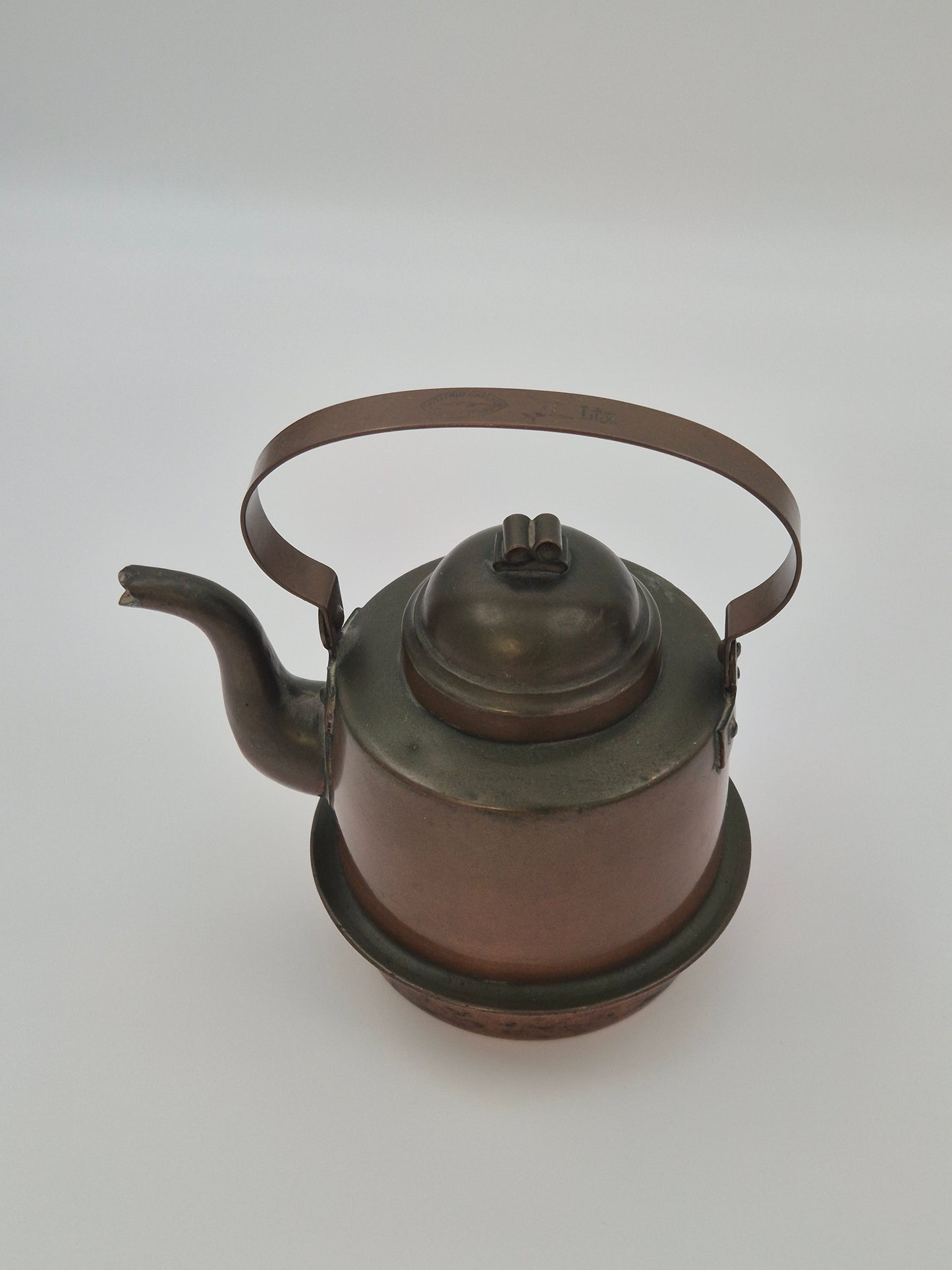 Vintage Opa koperen waterkoker 1 L – Fins gemaakte waterkoker