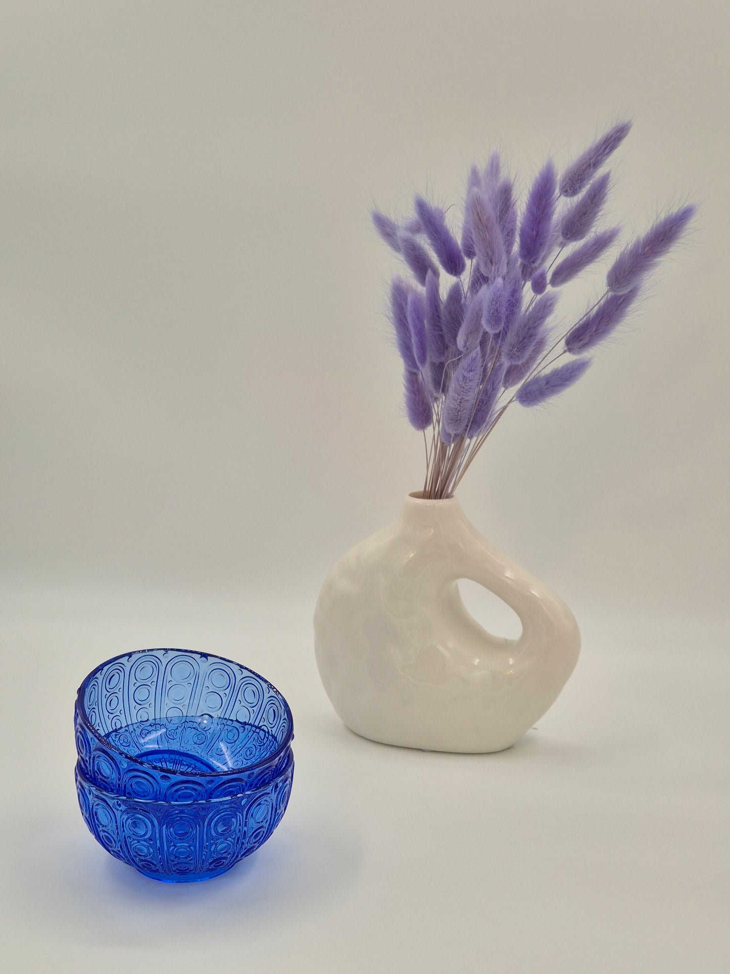 Riihimäen Lasi Riikinkukko dessertschaal – Nanny Still Design, Finland