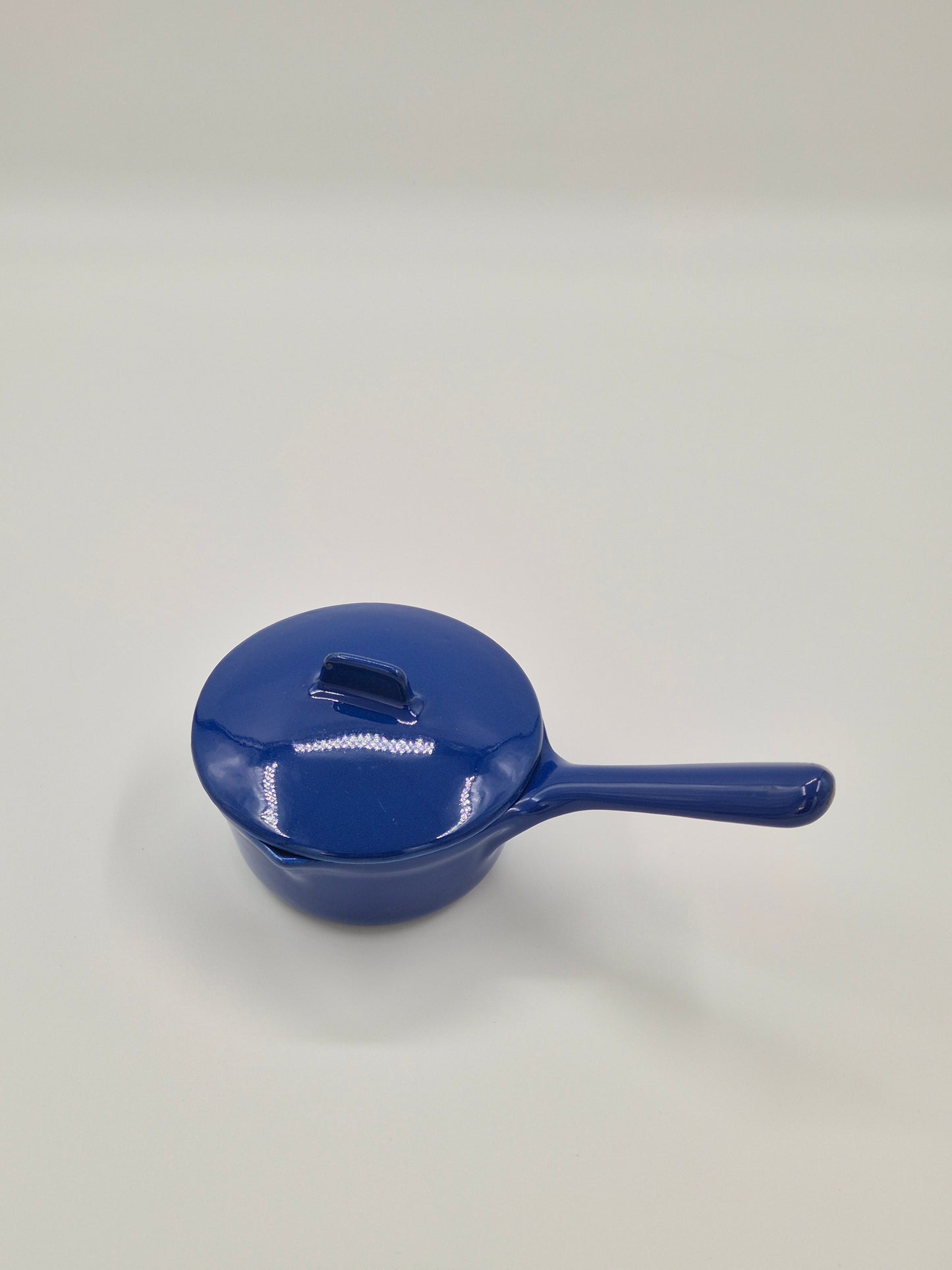 Vintage Rosenlew boterpan – Blauw, Finland