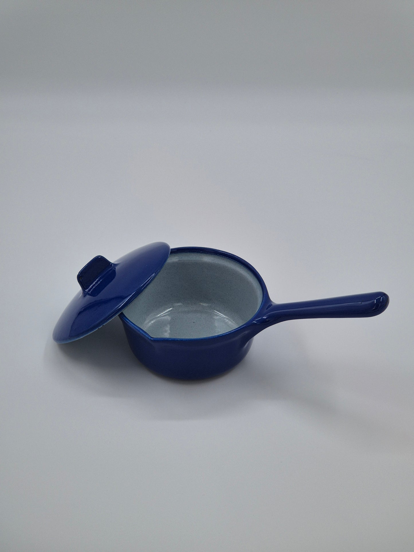 Vintage Rosenlew boterpan – Blauw, Finland