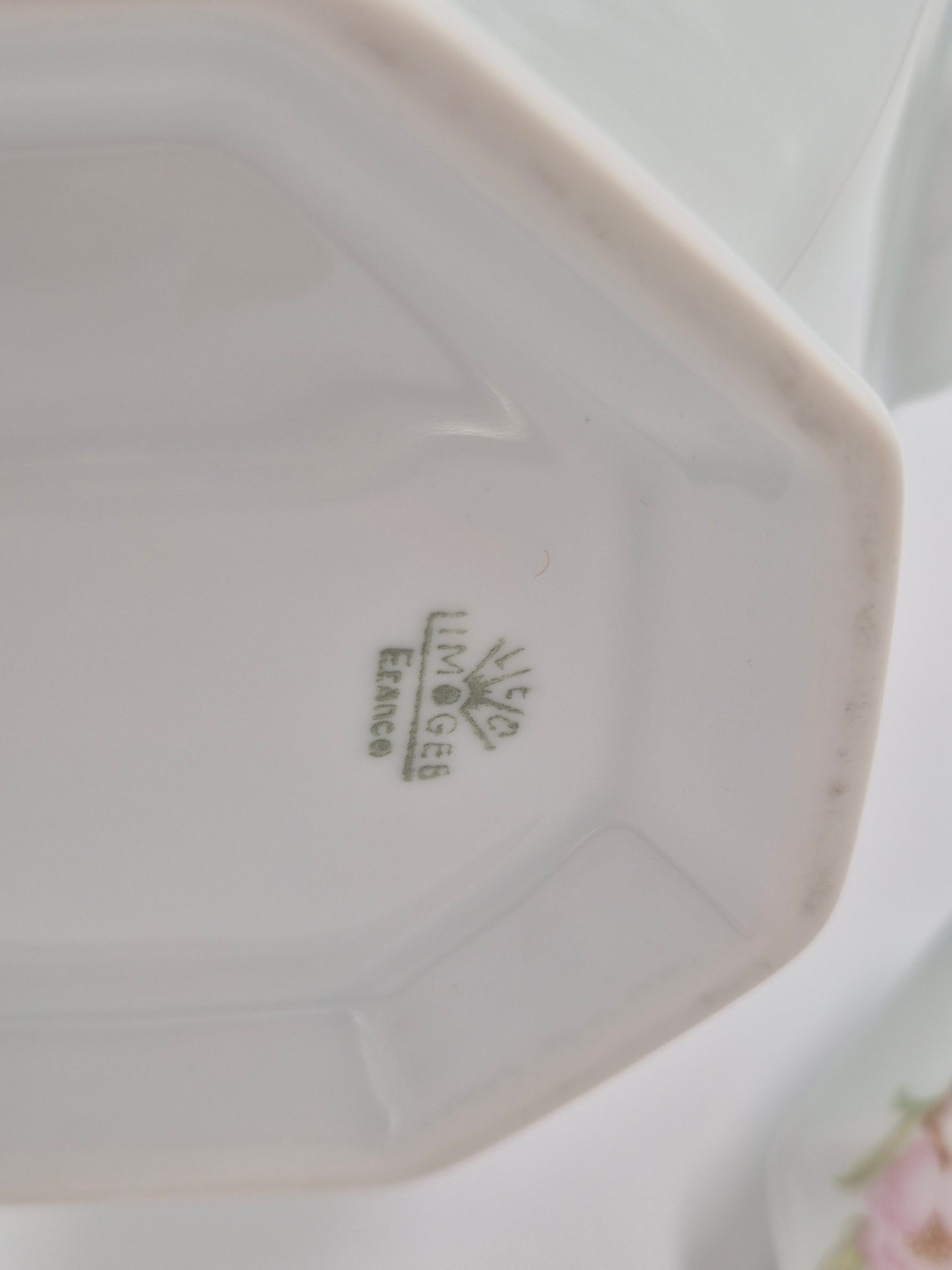 Limoges Porcelain Coffee Pot – Vintage French Tableware