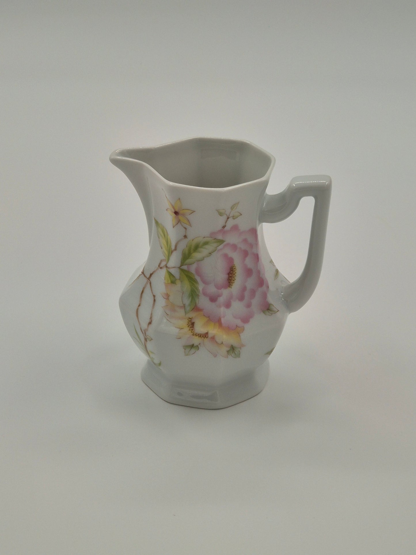Limoges porseleinen roomkannetje – Vintage Franse melkkan