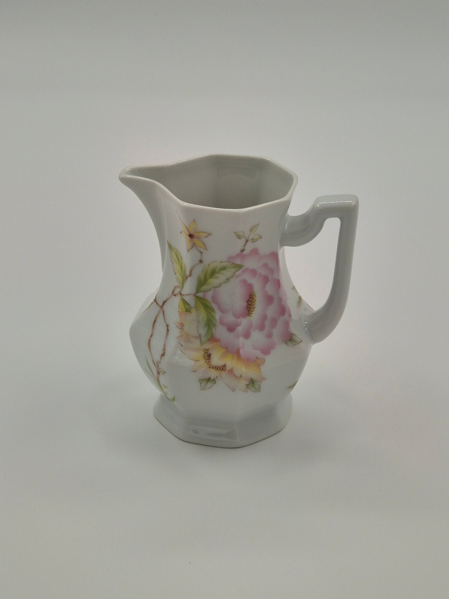 Limoges porseleinen roomkannetje – Vintage Franse melkkan