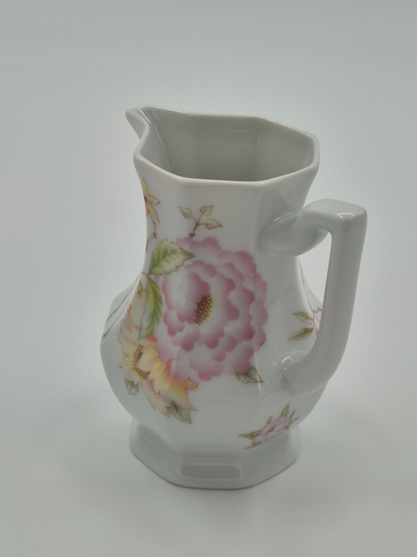Limoges porseleinen roomkannetje – Vintage Franse melkkan
