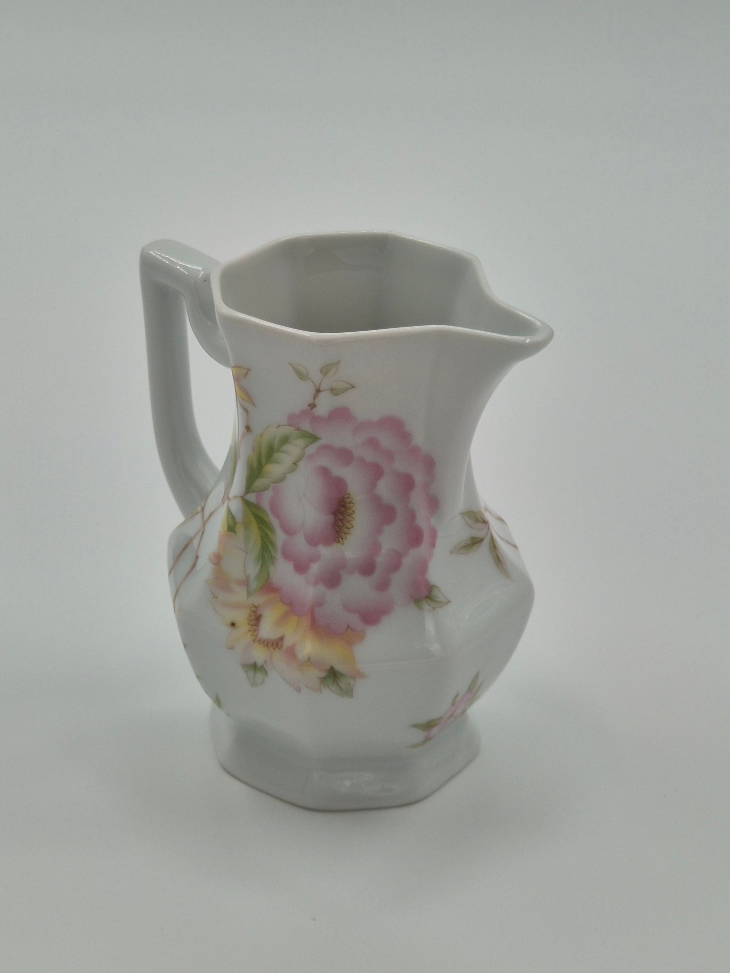 Limoges porseleinen roomkannetje – Vintage Franse melkkan