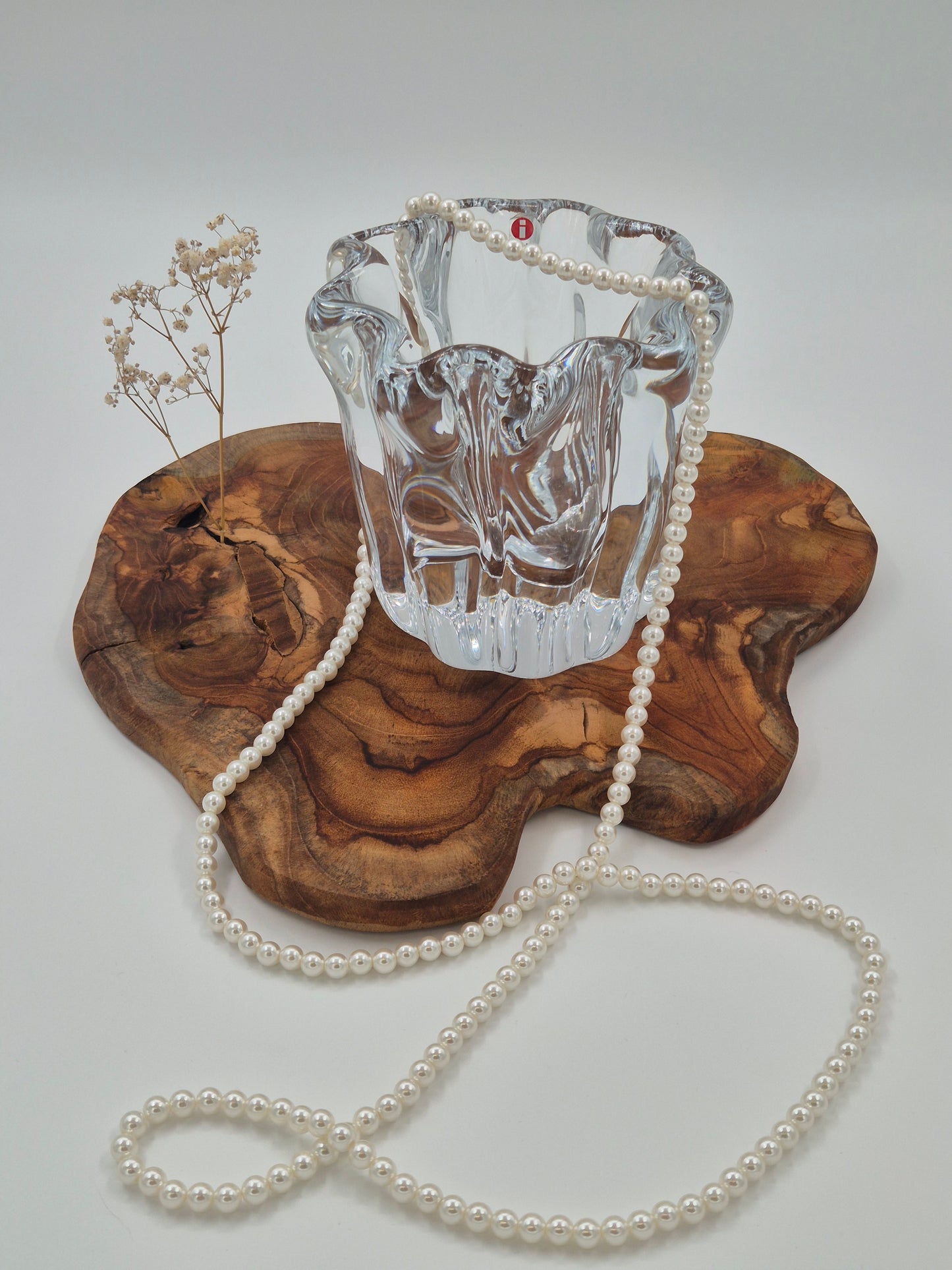 Tapio Wirkkala “Kalvolan Kanto” Vase – Signed Finnish Art Glass by Iittala (2009 Edition)