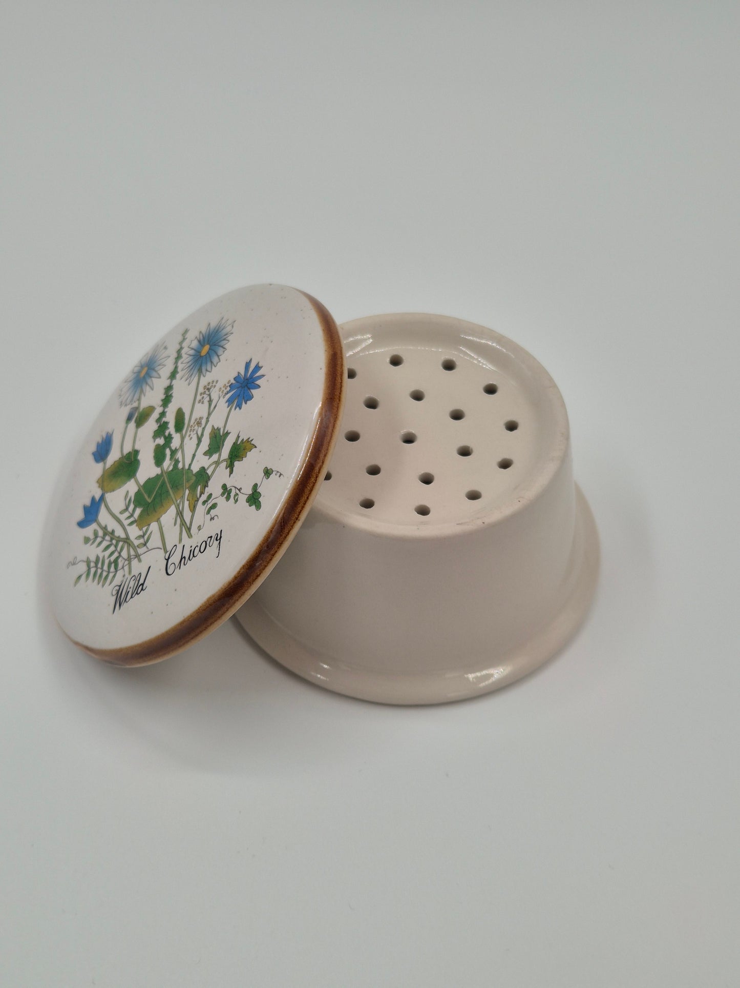 Vintage Lidded Herb Container