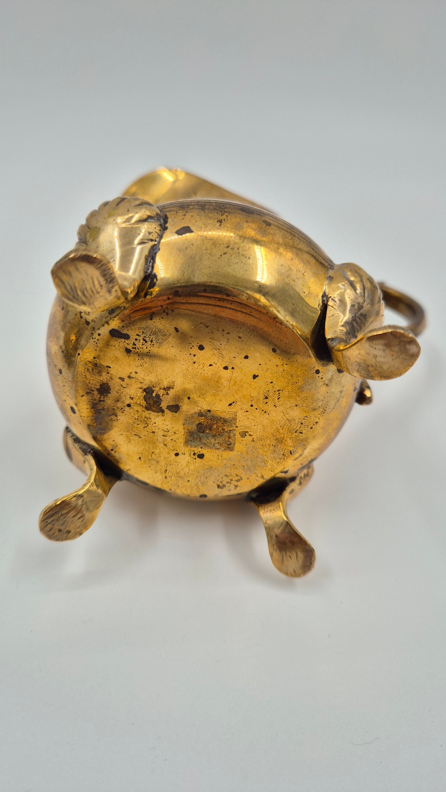 Antique Sugar Bowl and Creamer – Patinated set