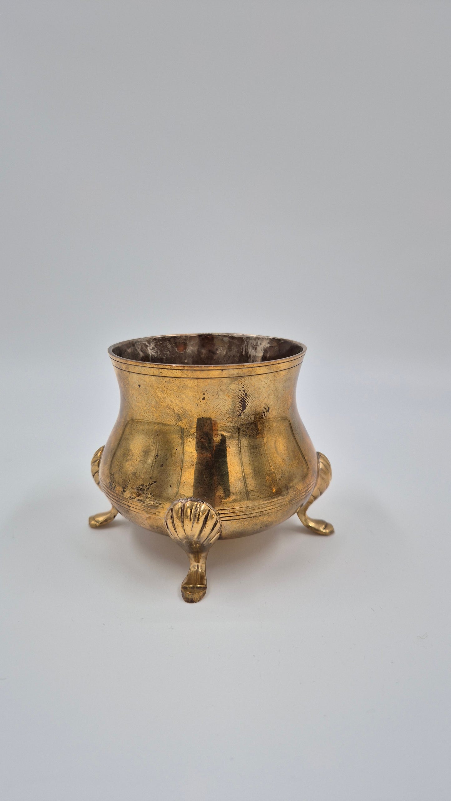 Antique Sugar Bowl and Creamer – Patinated set