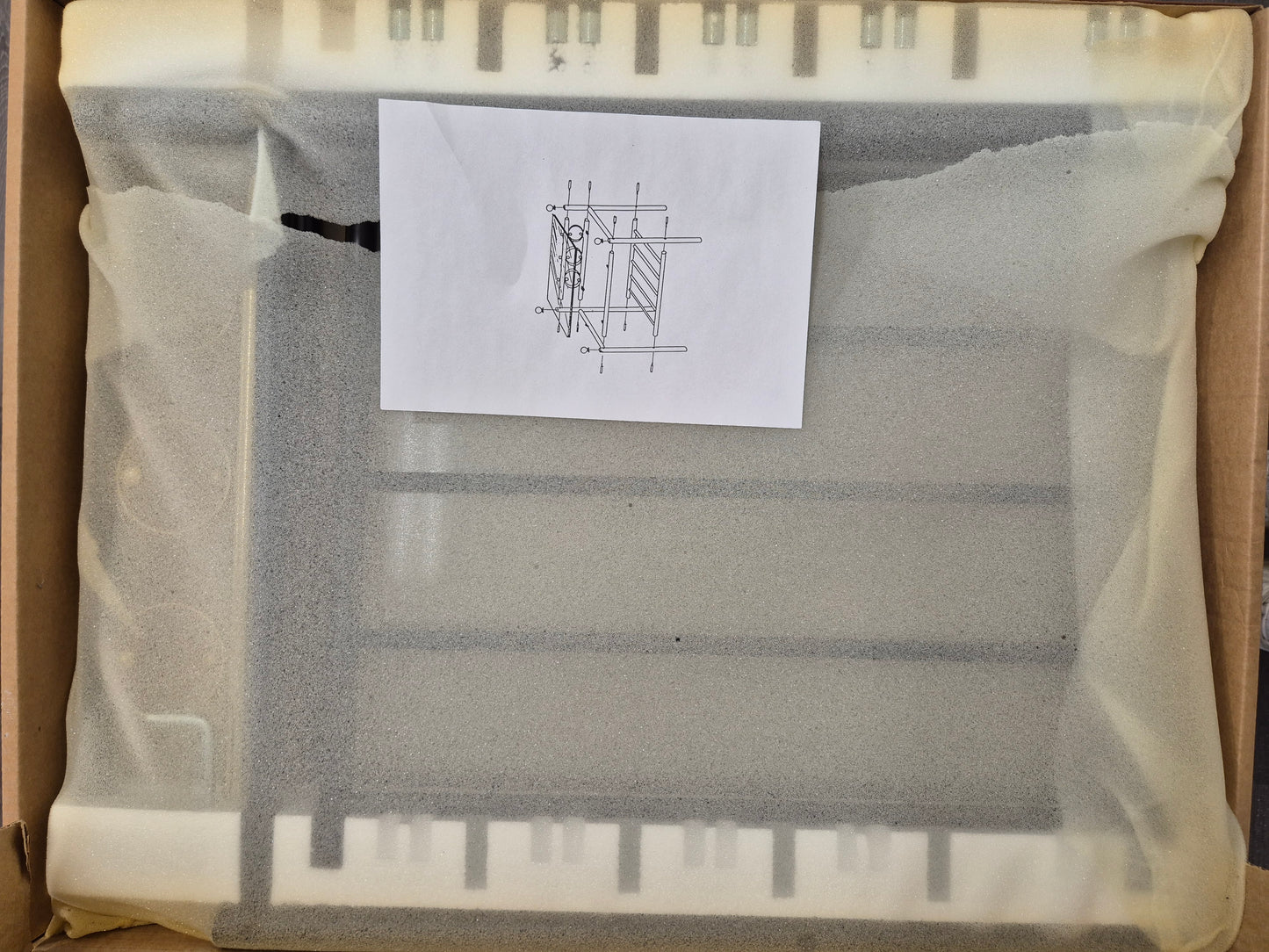 Vintage Finnish Side Tables (Pair) – Black Metal, Glass & Brass