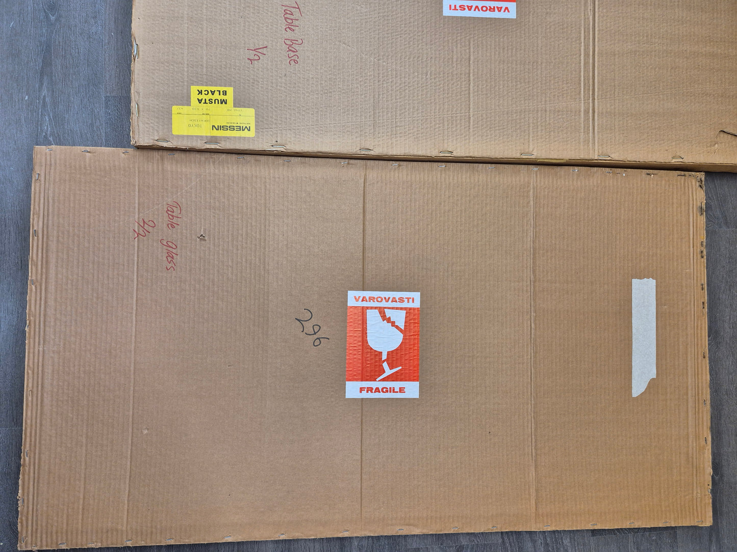 Tokyo Table – Rare Finnish Vintage Table by Messin Oy | Japanese-Inspired Design | Unused, Original Packaging | c. 1970s