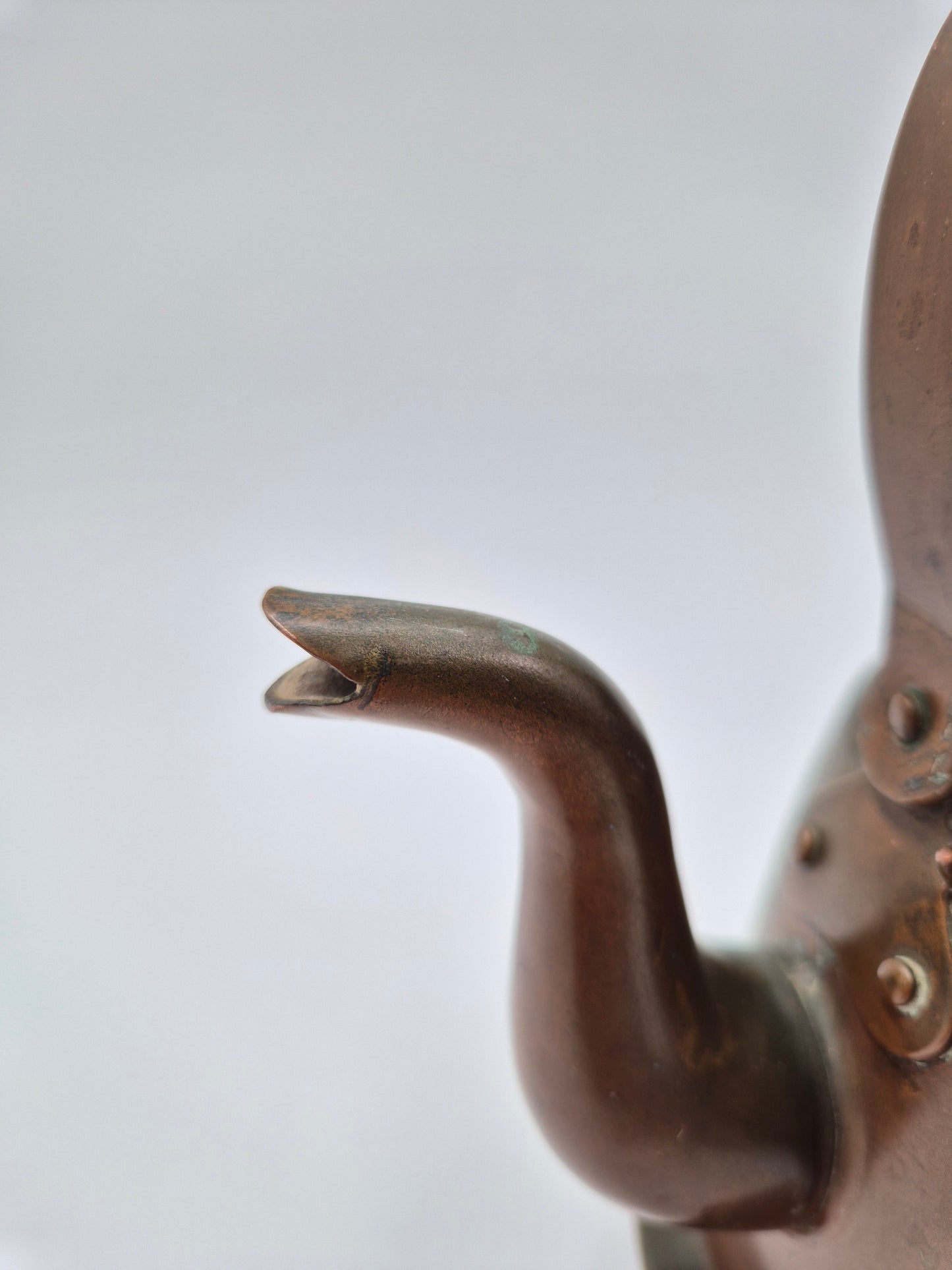 Bouilloire vintage en cuivre – Capacité 1 litre