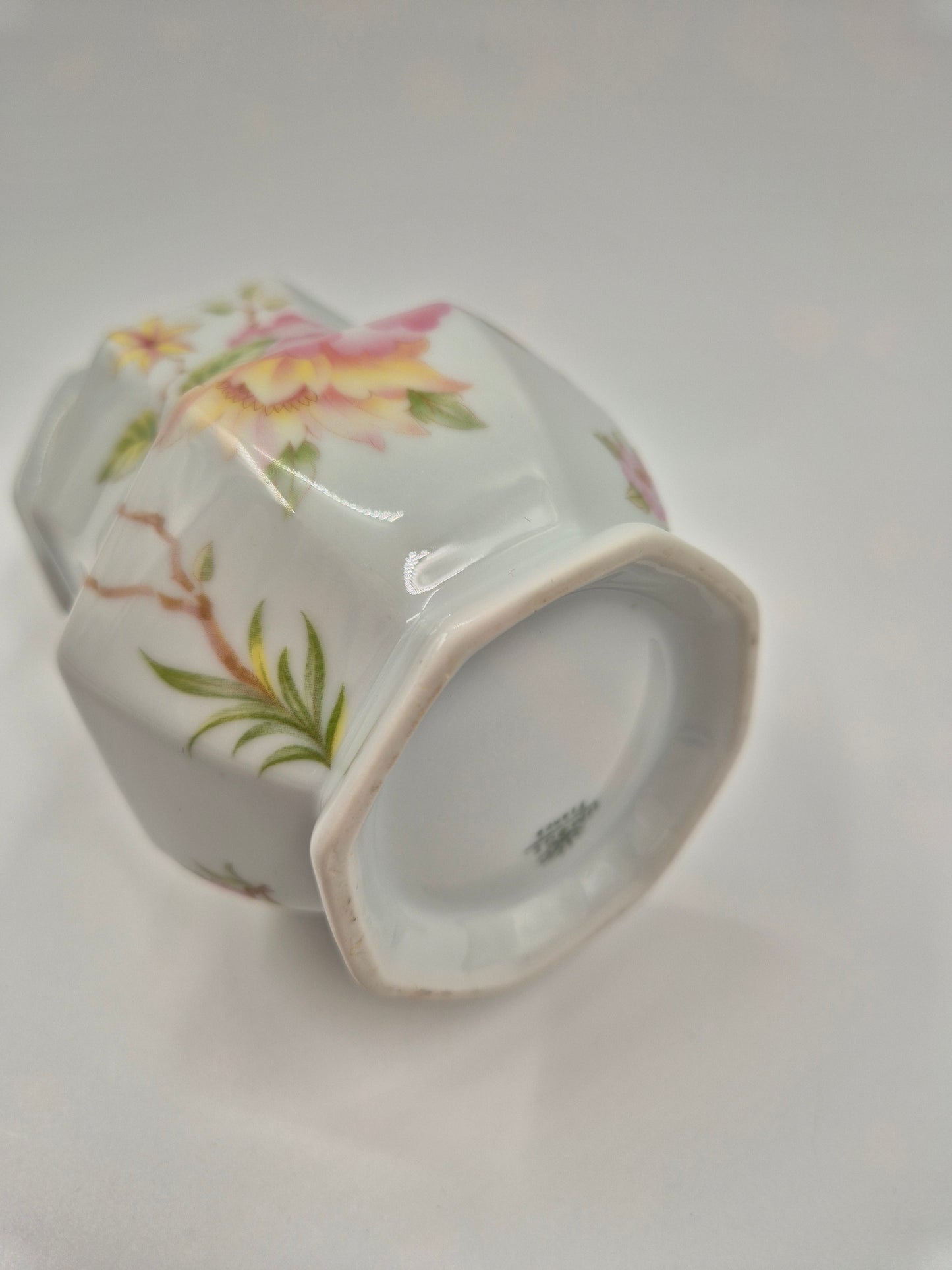 Limoges Porcelain Sugar Bowl - Vintage French Tableware