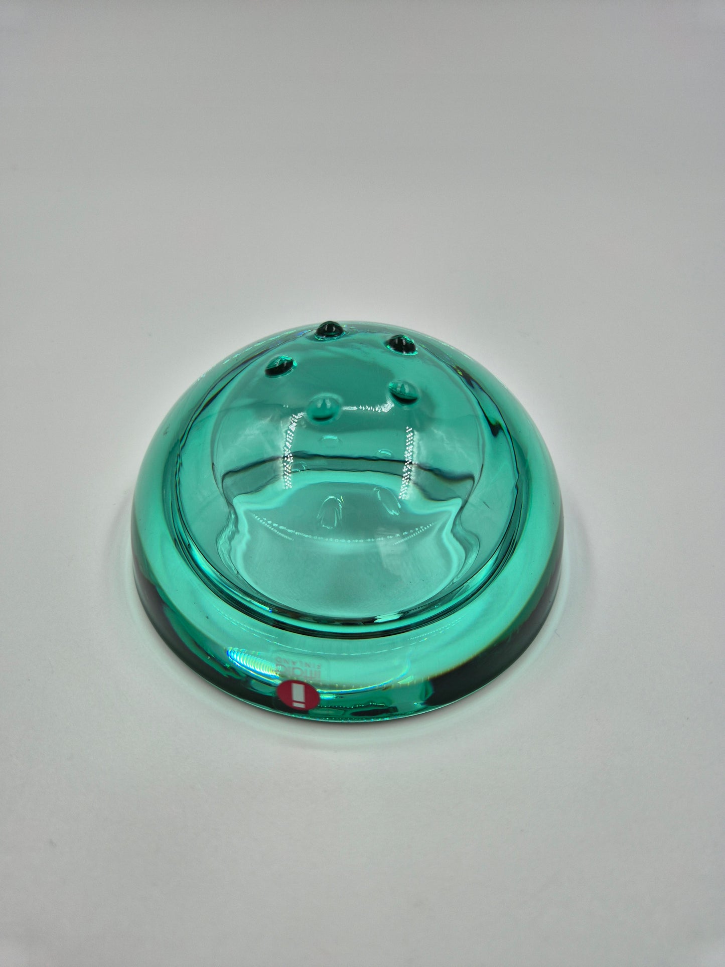 Set of 2 - Iittala Ballo Tealight Holders – Water Green Glass
