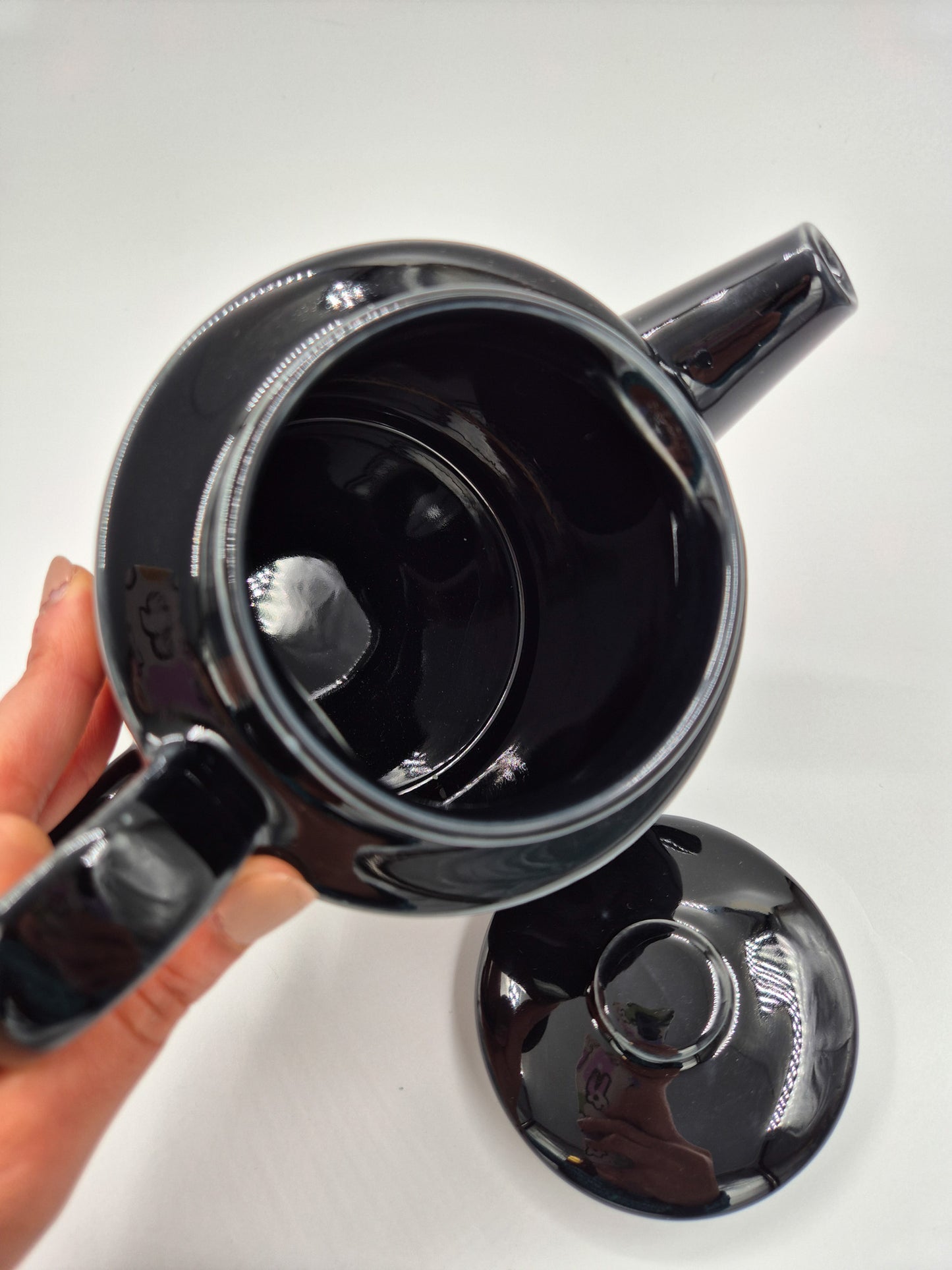 Arabia Kilta Black Pitcher – Kaj Franck – Vintage Finnish Modernist Ceramic