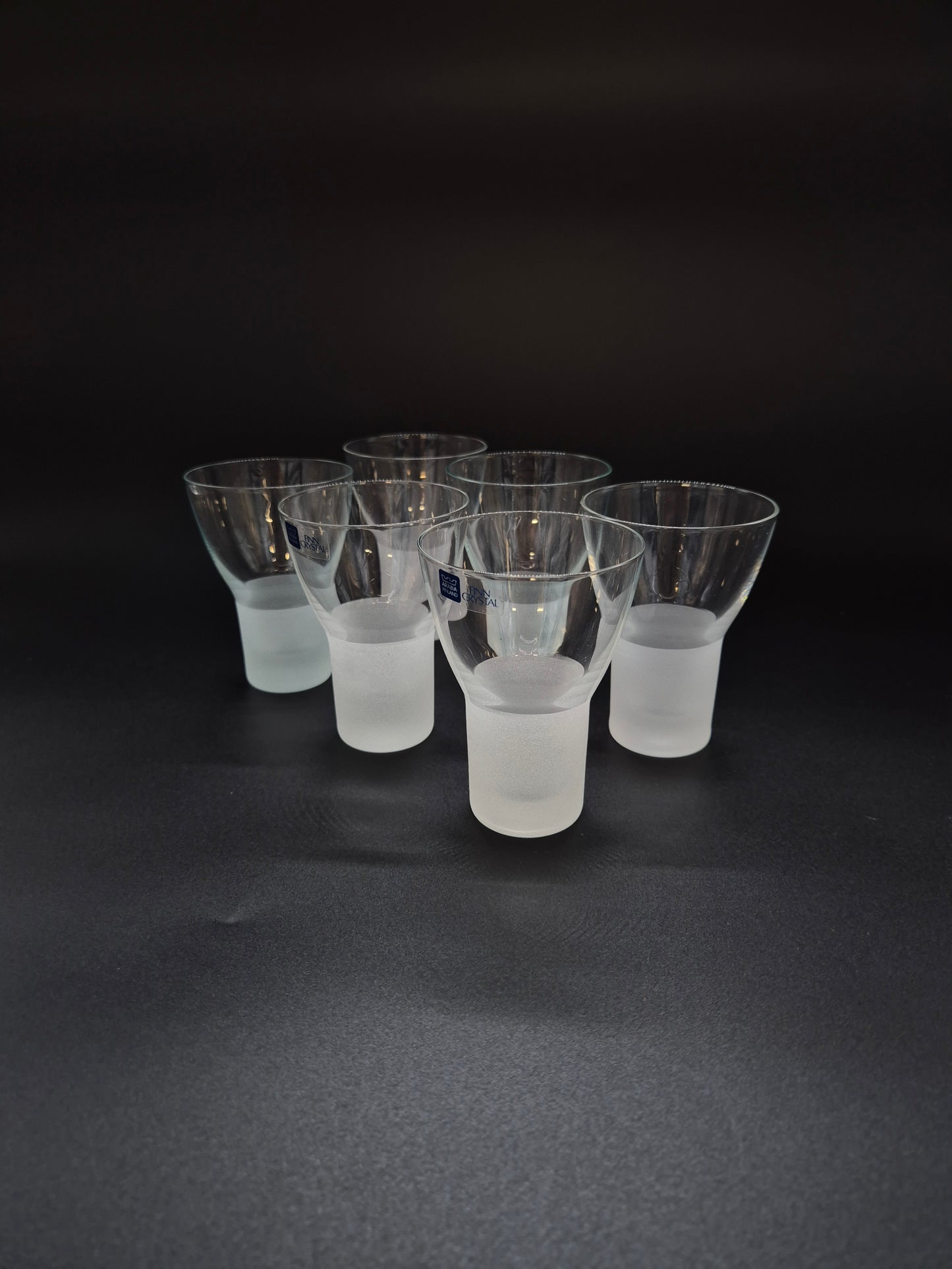 Set of 6 Markku Salo Marius Glasses