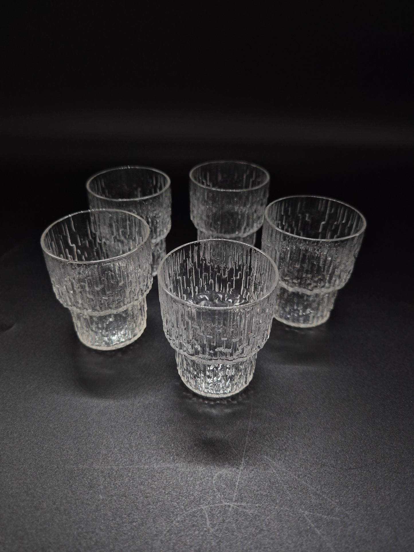 Set of 5 Iittala Paadar Snaps Glasses by Tapio Wirkkala