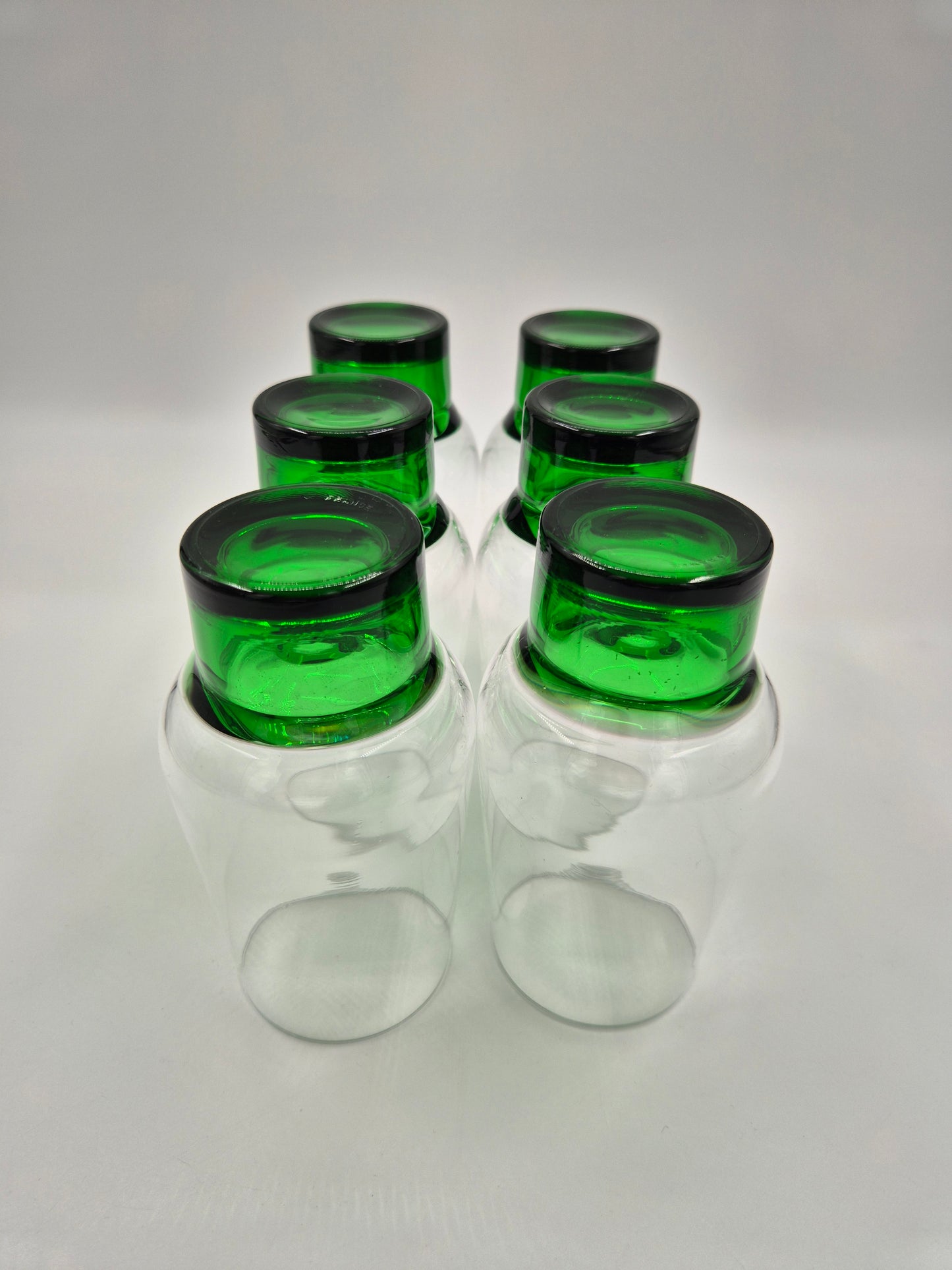 Set of 6 Vintage French Drinking Glasses
