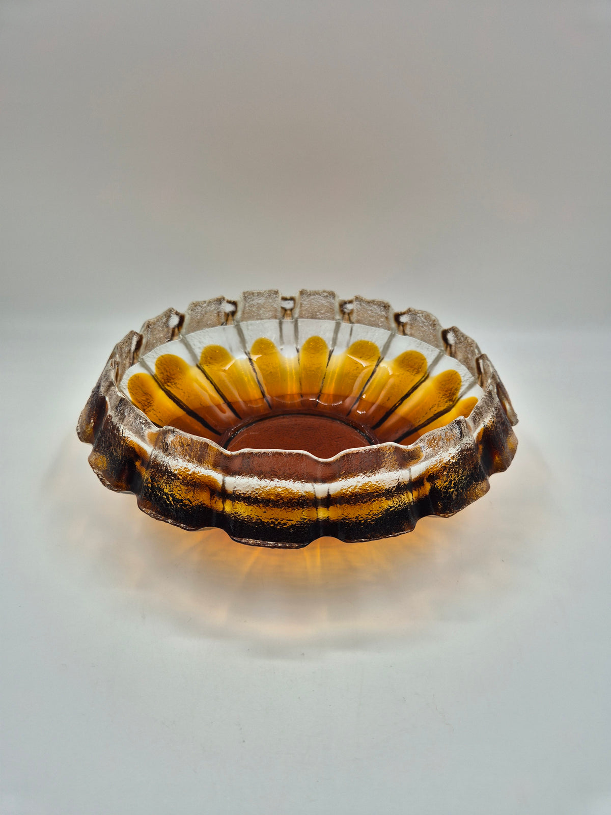 Humppila "Kuura" Serving Dish by Pia Kauppi-Lehtinen, Finnish Glass