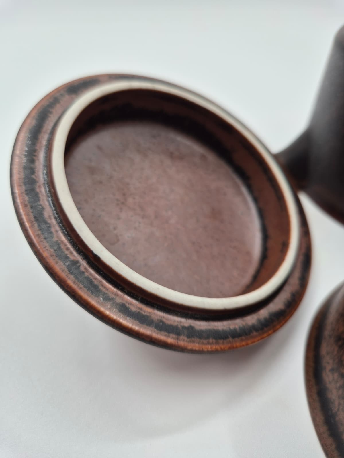 Vintage Arabia Ruska Suikerpot & Creamer – Ontworpen door Ulla Procopé (1960-1999)
