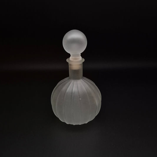 1950s Frosted Glass Vanity Perfume Bottle