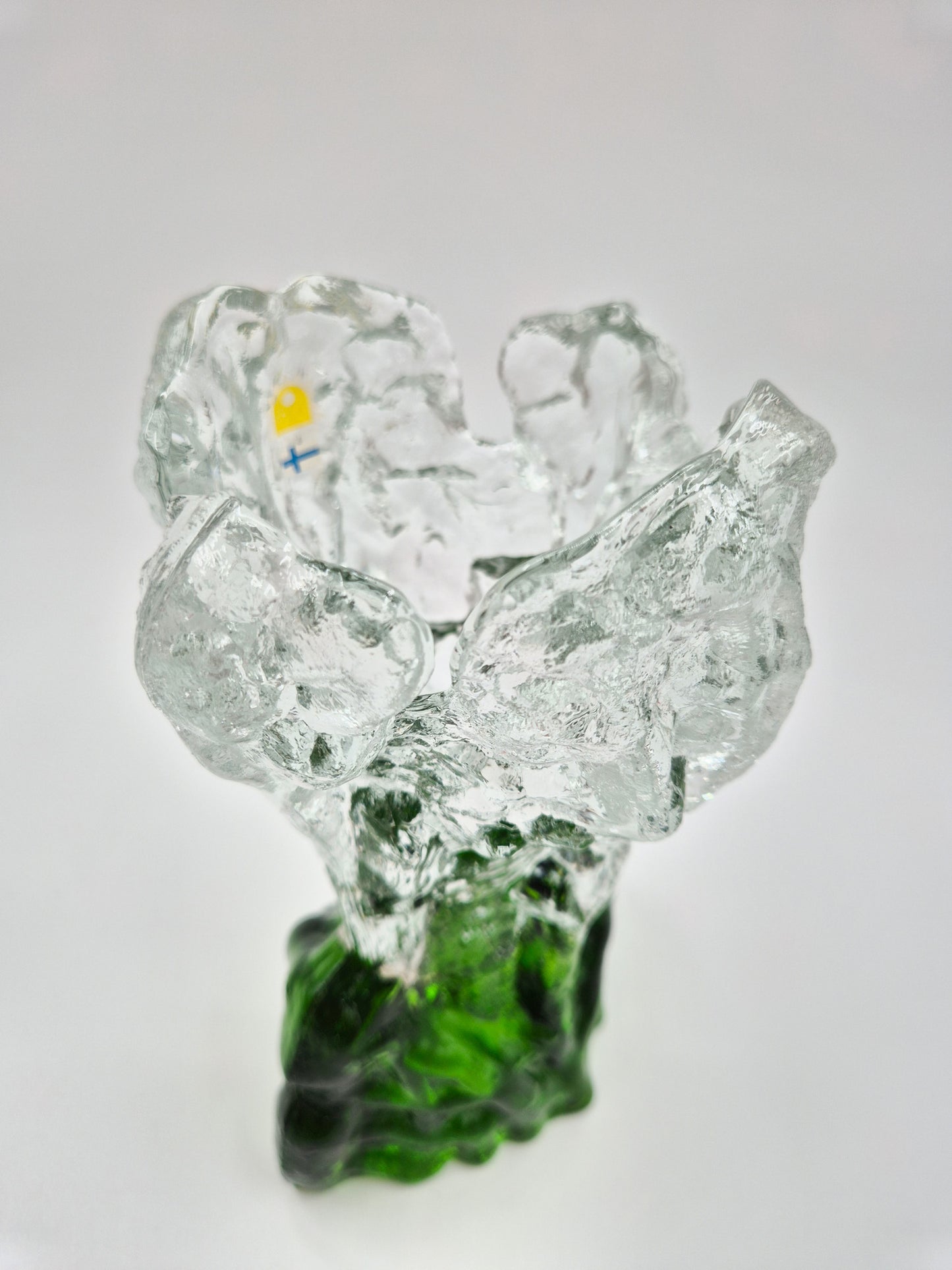 Humppilan Lasi Kasvimaalla Vase – Finnish Art Glass