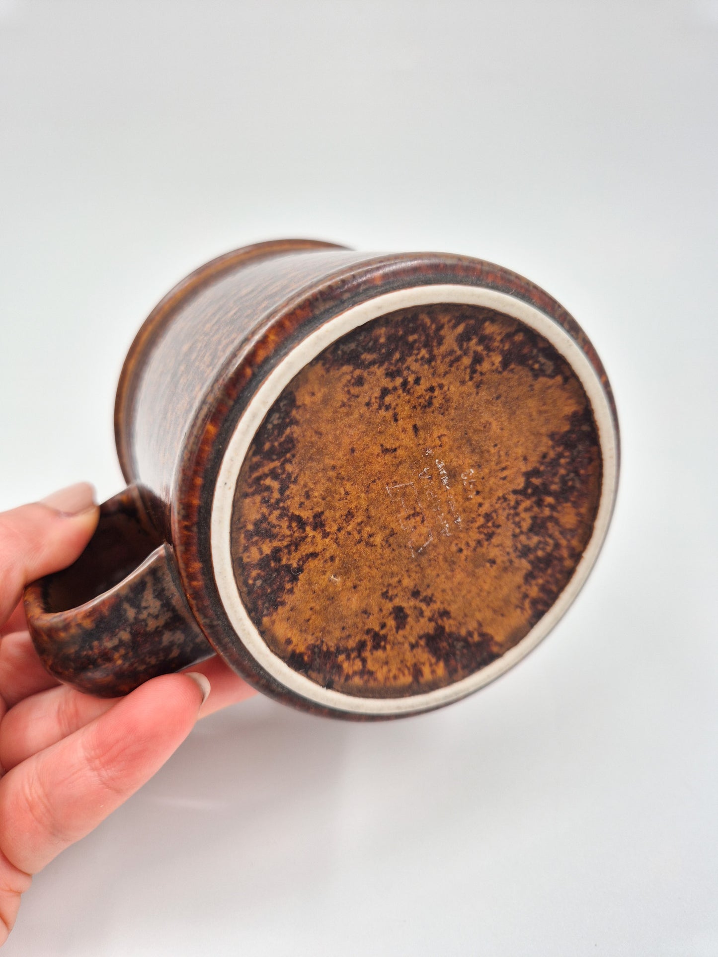 Arabia Ruska Cocoa Mug – Vintage Finnish Stoneware Mug by Ulla Procopé – Scandinavian Brown Ceramic Cup