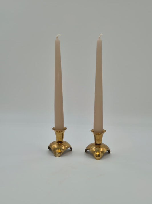 Vintage Brass Candle Holder
