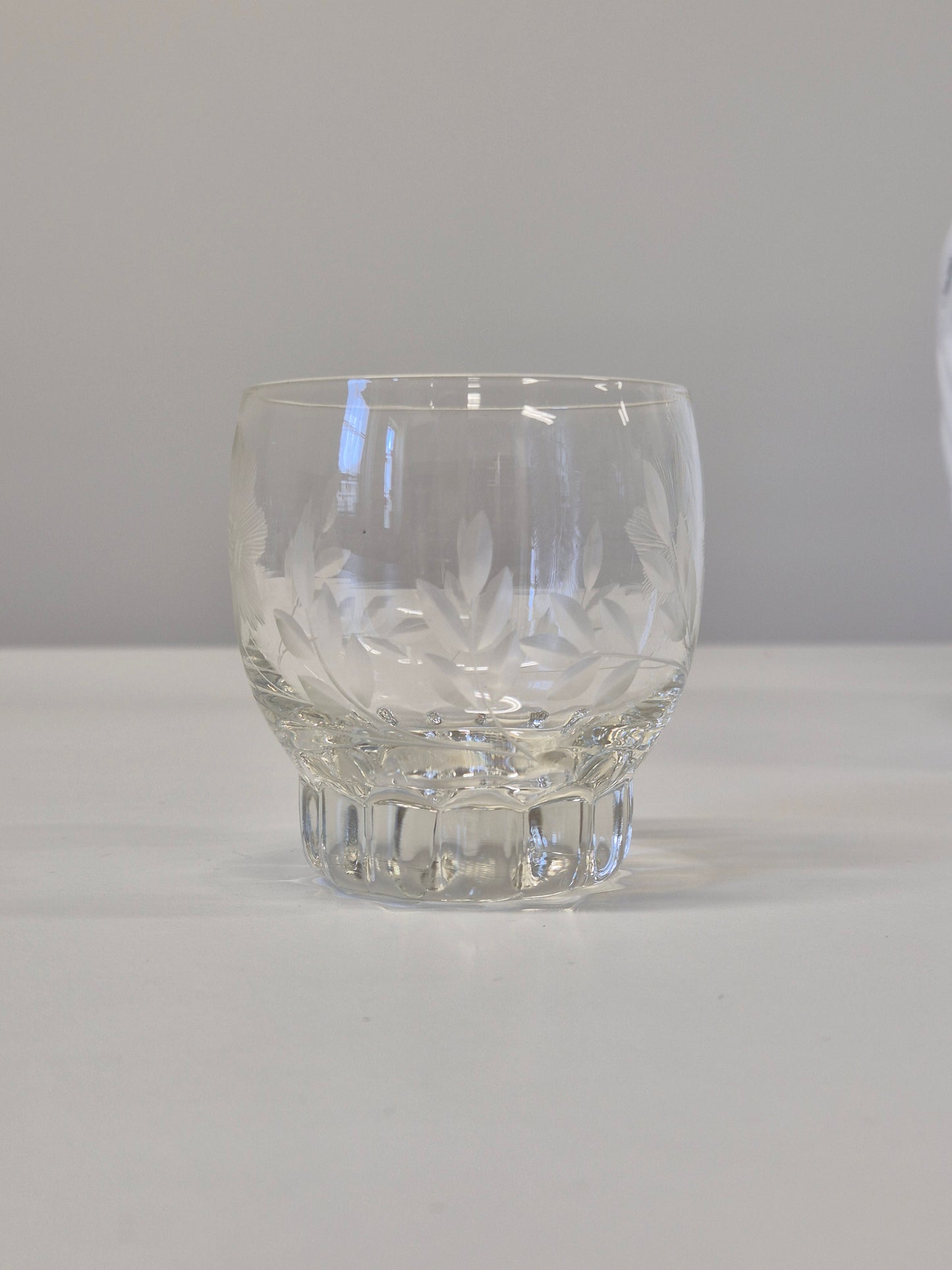 Vintage Riihimäen Lasi Onerva drinkglas – Fins kunstglas uit de jaren 30