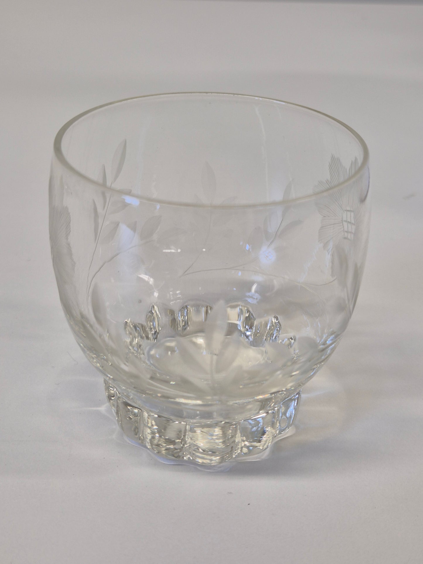 Vintage Riihimäen Lasi Onerva drinkglas – Fins kunstglas uit de jaren 30
