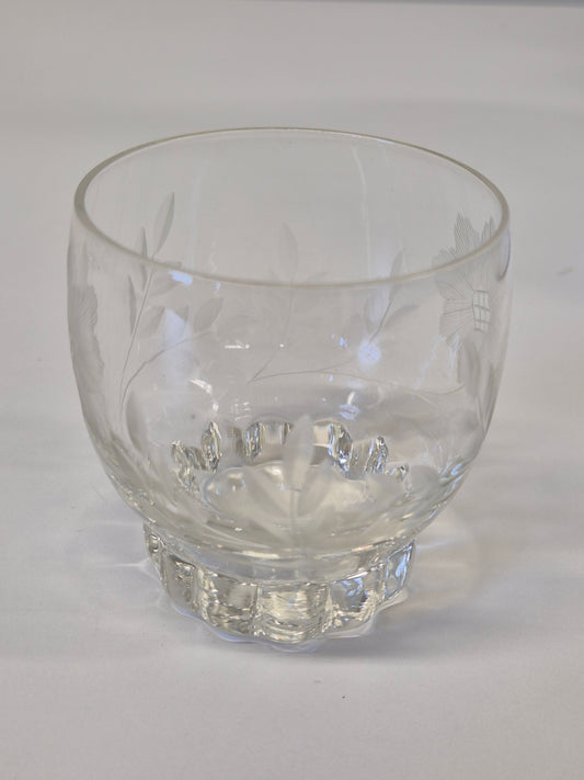 Vintage Riihimäen Drinking Glass. (Set of 6)  – 1930s Finnish Art Glass