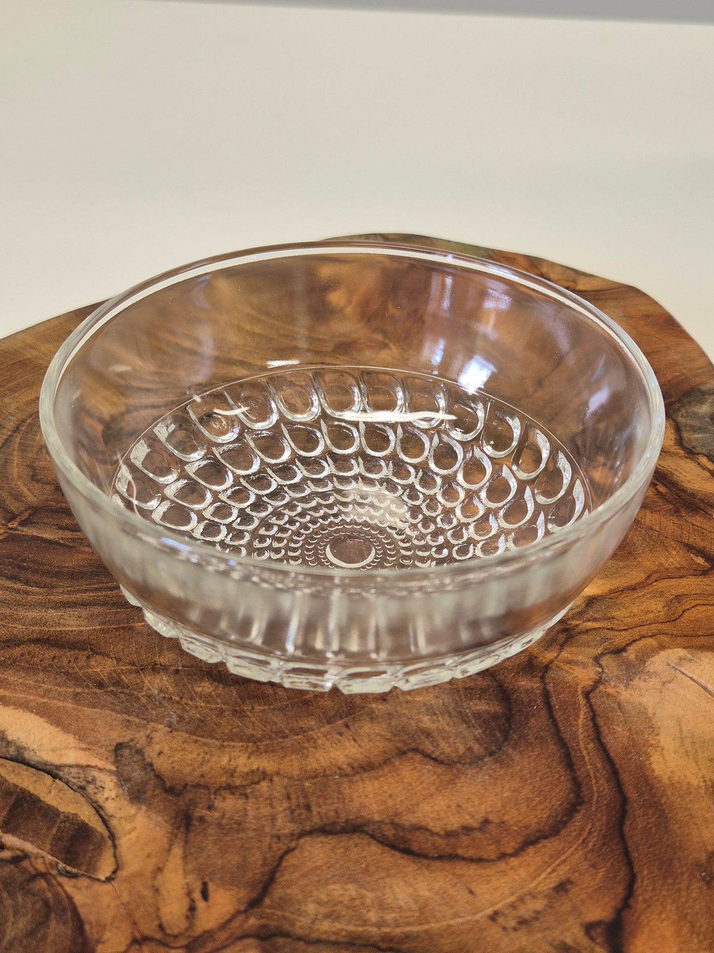 Vintage Riihimäen Lasi Merja Dessert Bowl by Tamara Aladin (1972–1974)