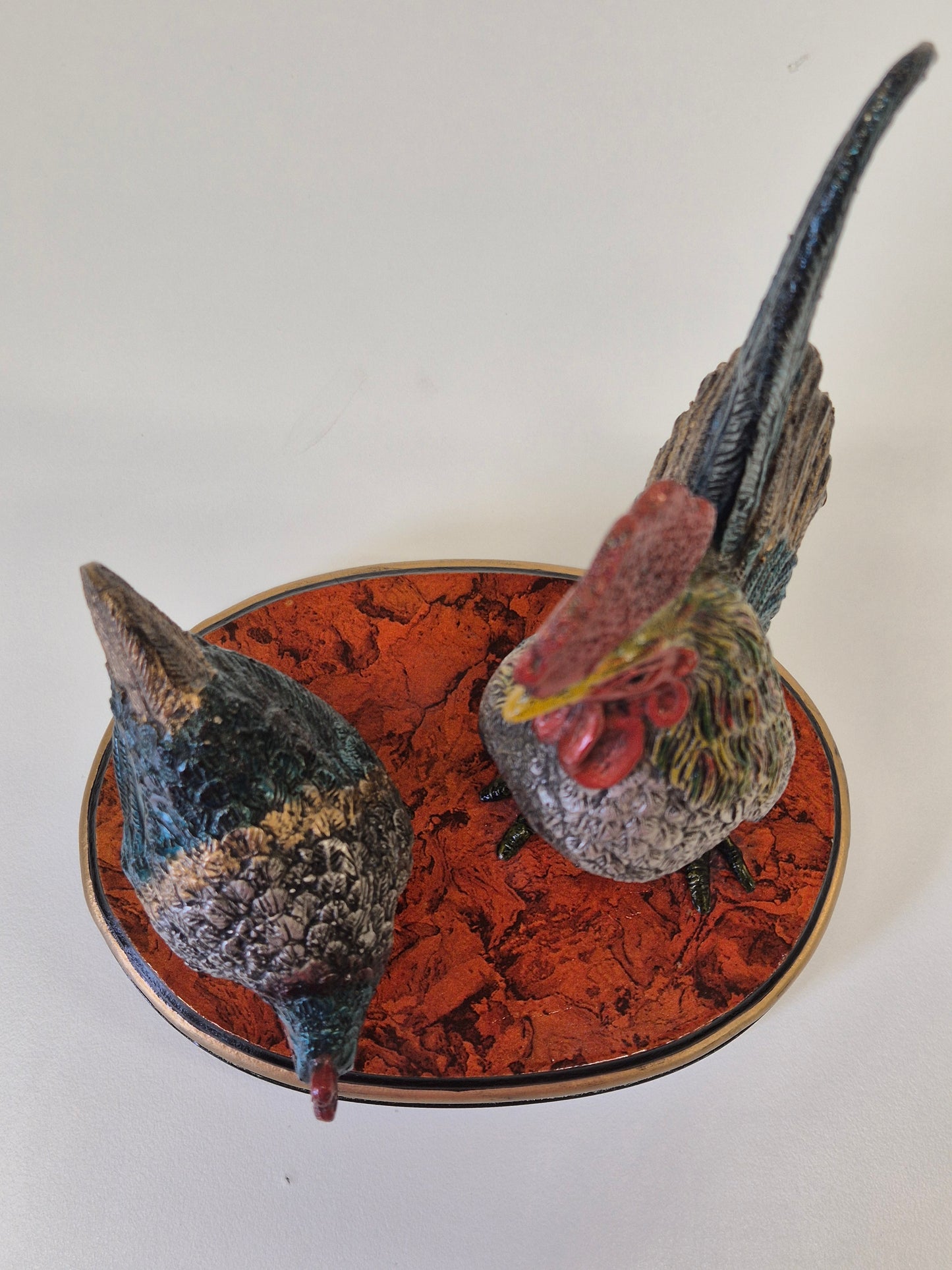 Vintage Rooster Statue – Farmhouse Décor