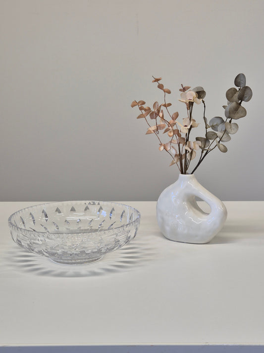 Riihimäen Lasi Leaf Bowl – Aimo Okkolin Design